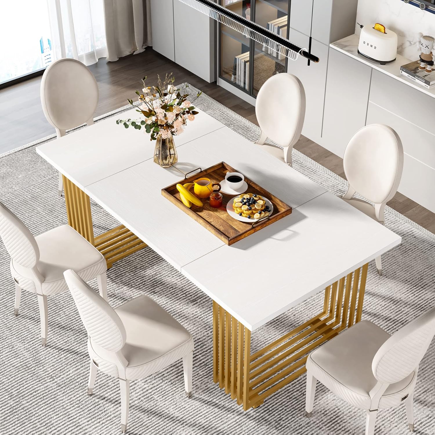 Tribesigns LWOYJL-1061YY Dining-Tables - View #3