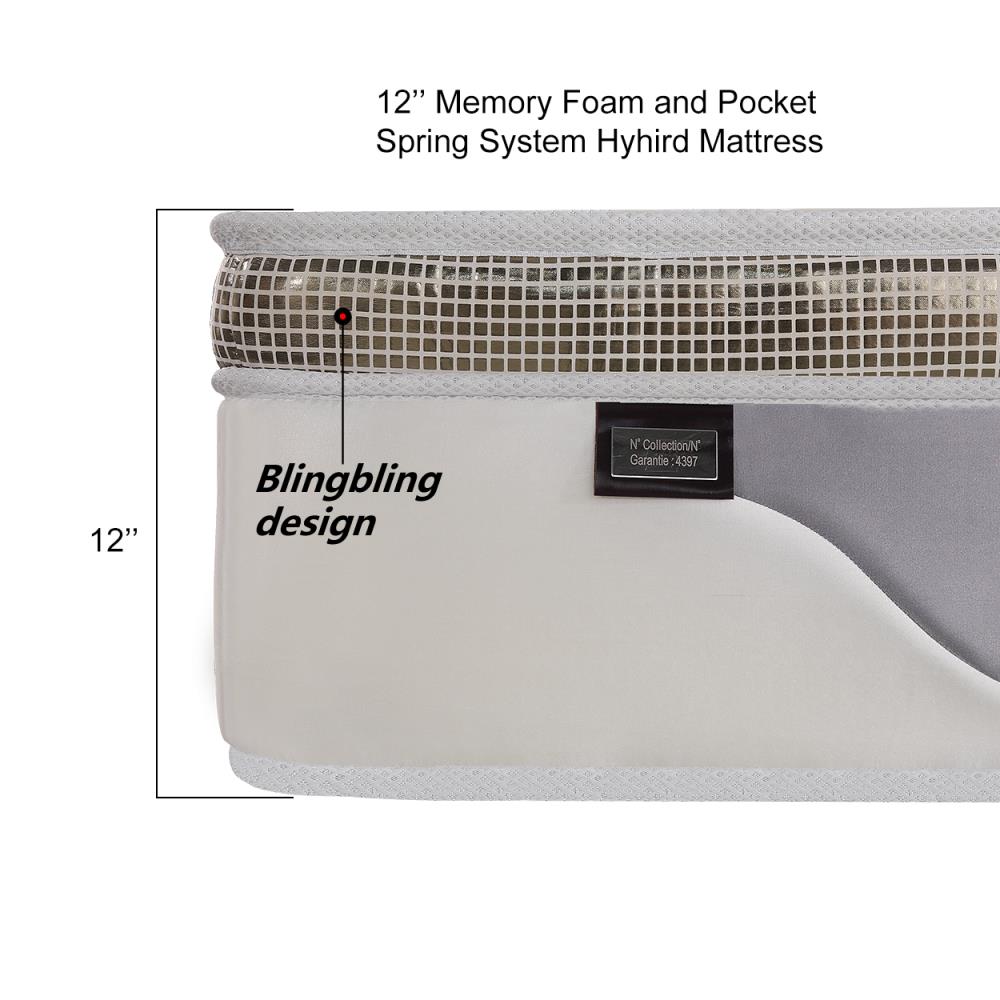CASAINC WF-M02-SL(GY)-K Mattresses-Boxsprings - View #5