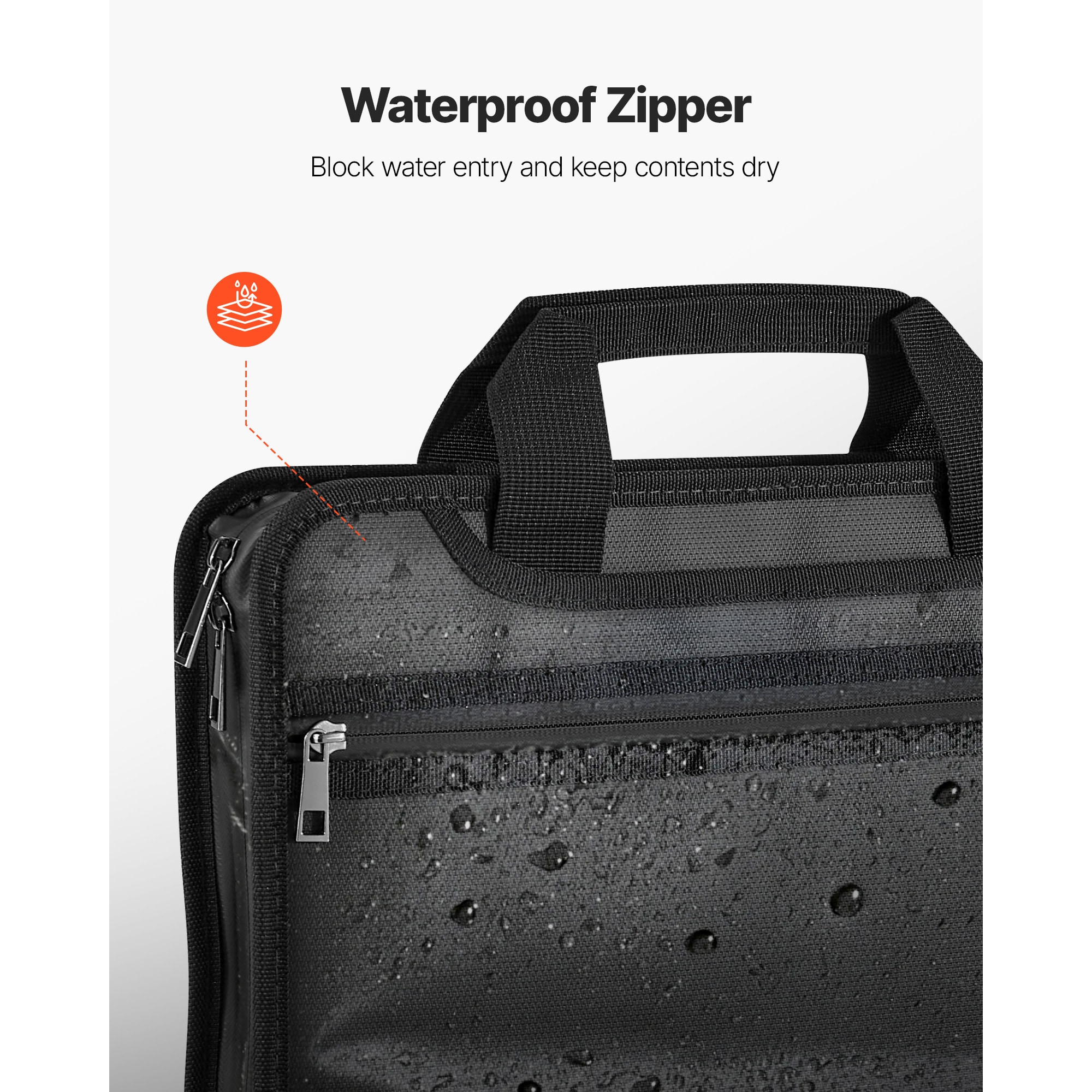 VEVOR Fireproof Document Bag 1832 degrees Fahrenheit Heat Insulated ...