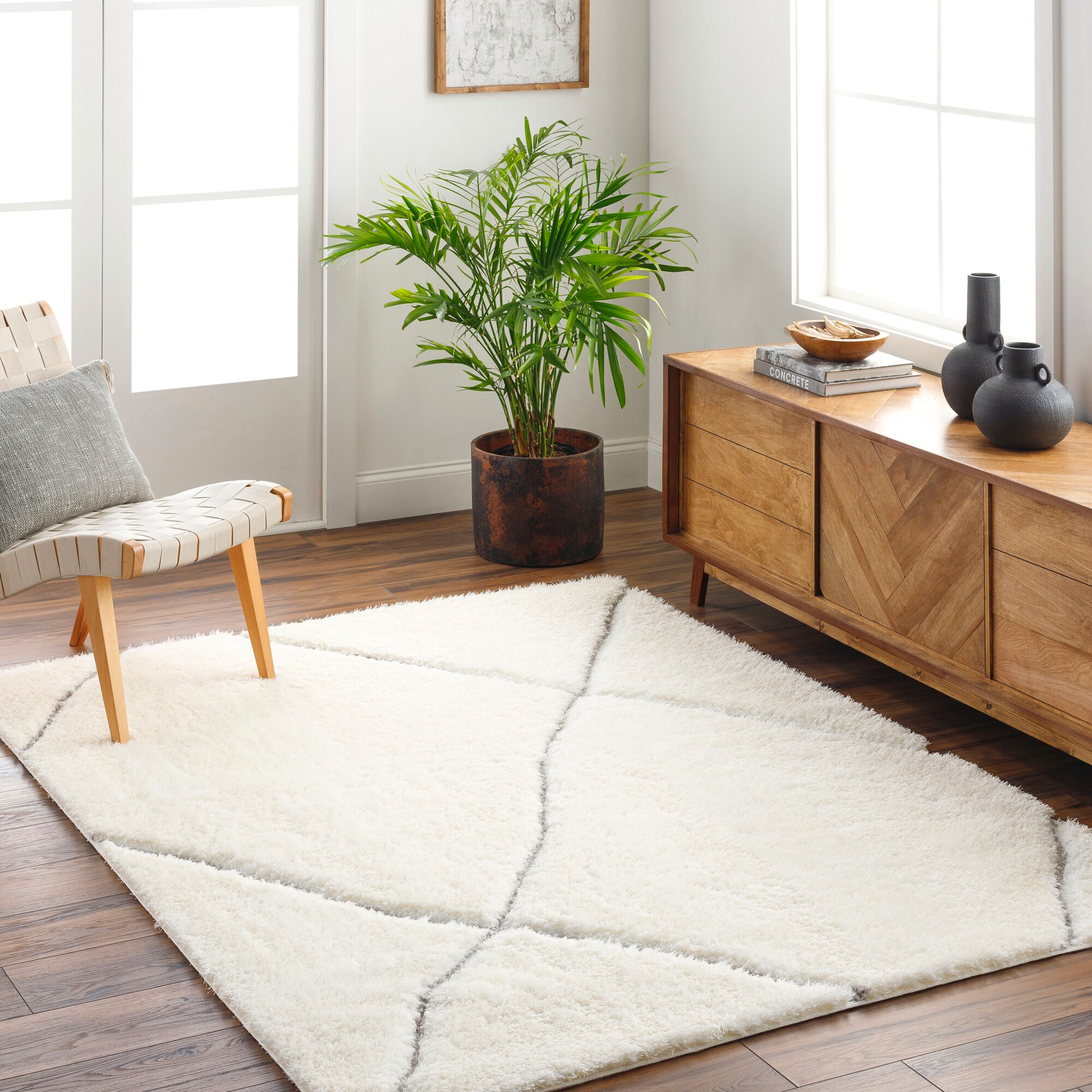 Artistic Weavers 8 X 10 Taupe Indoor Abstract Area Rug in the Rugs  department at