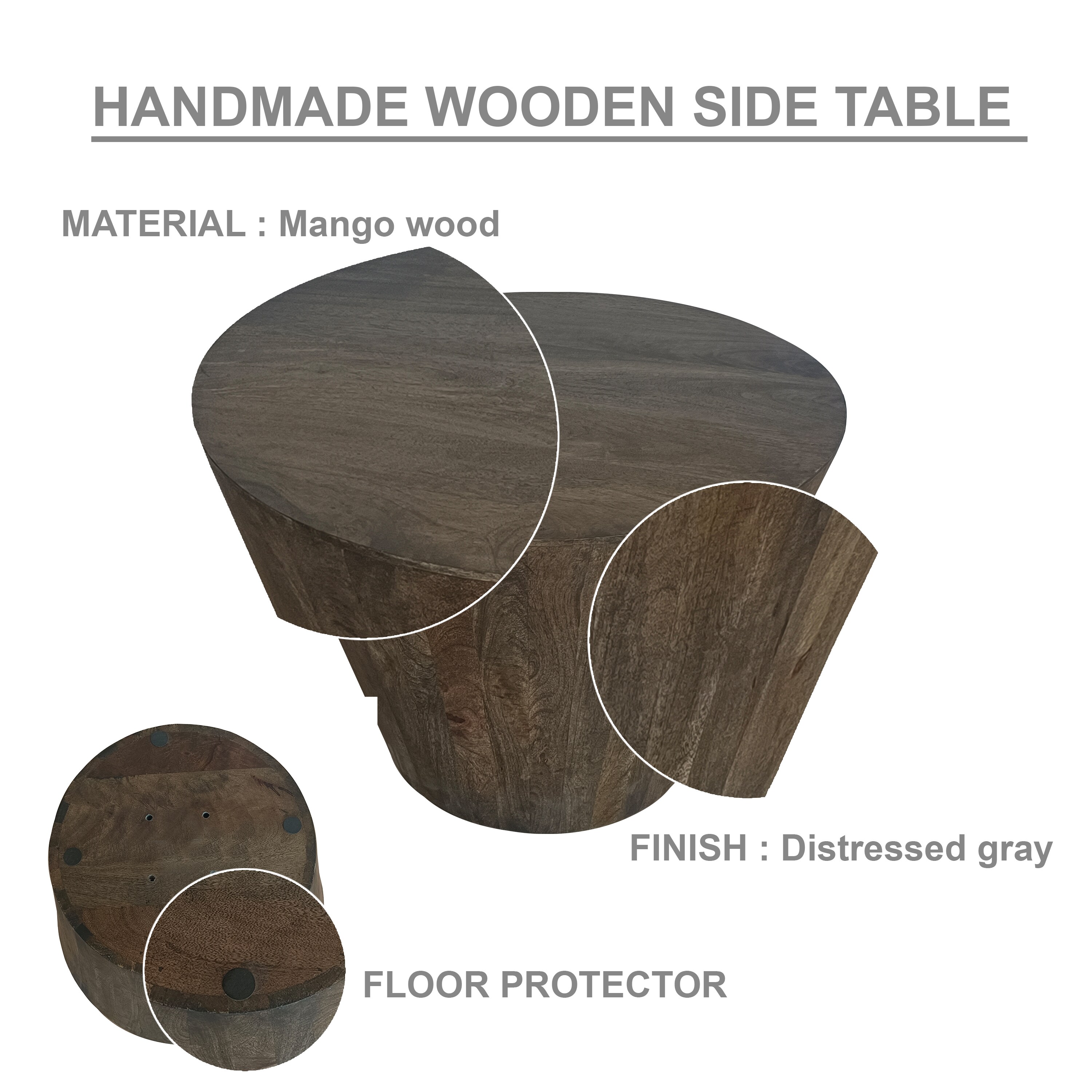 Benzara UPT-296152 End-Tables - View #8