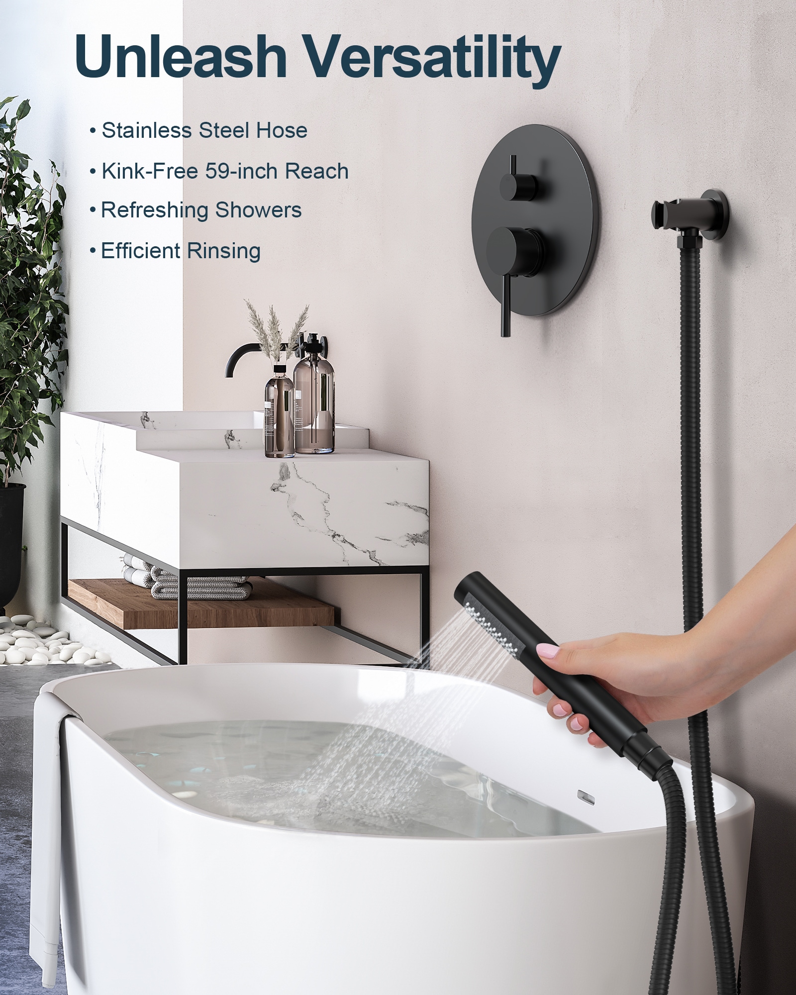 GRANDJOY SP02-BA Tub-Shower-Faucets - View #7
