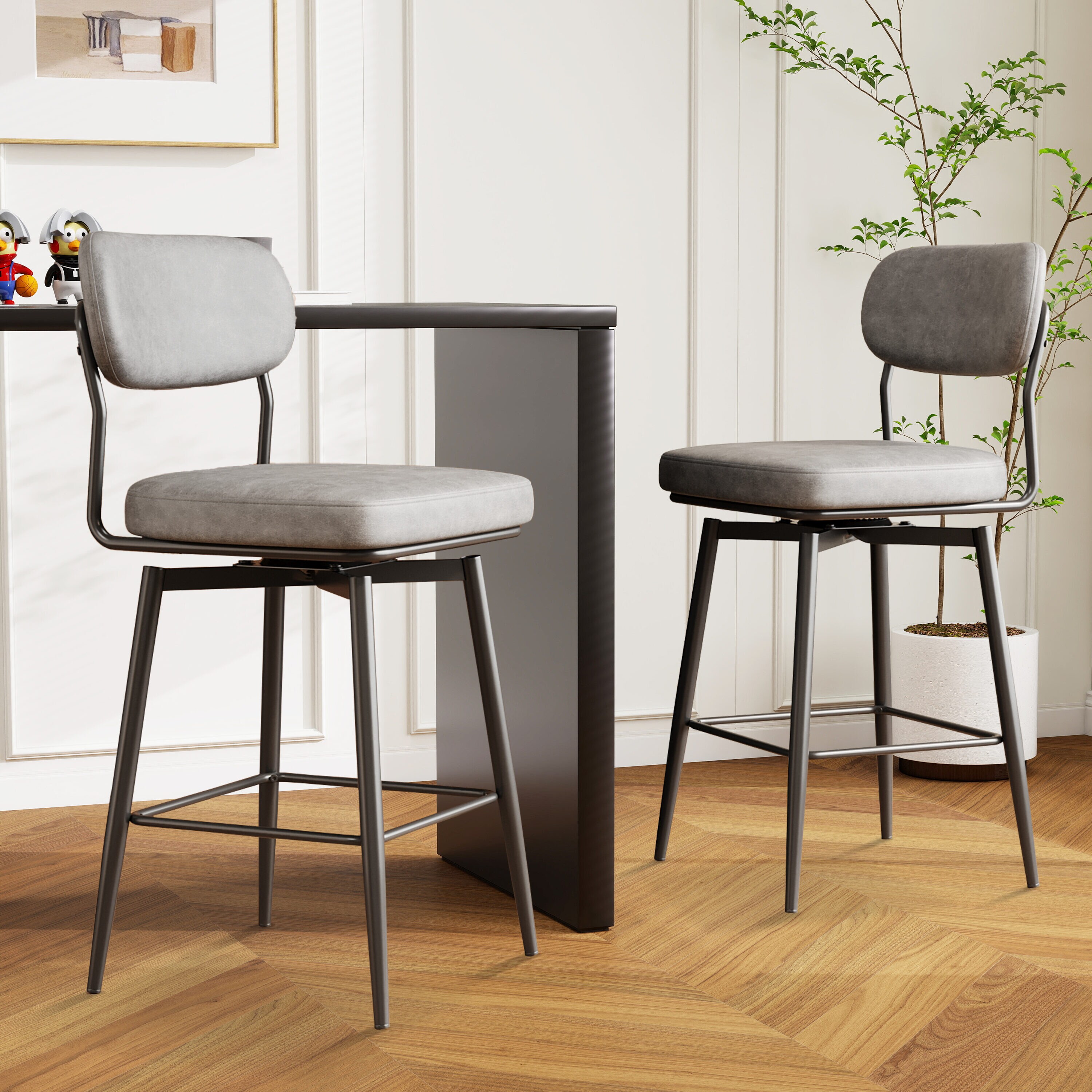 Hrinhom HC-D8004-GRAY stools - View #4