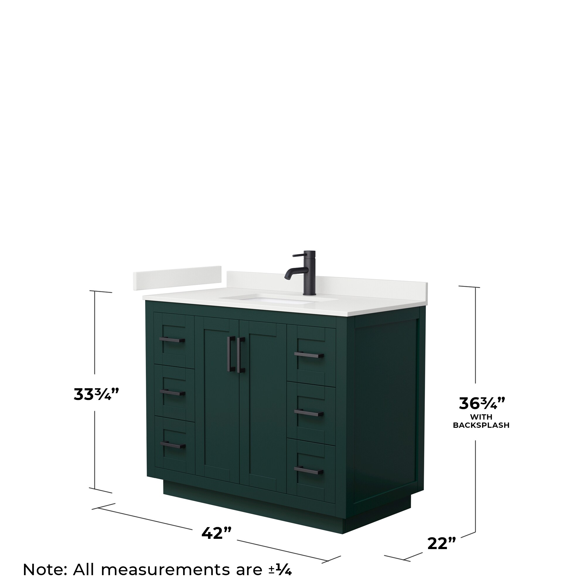 Wyndham Collection WCF292942SGKWQUNSMXX Bath-Vanity-Combo - View #5