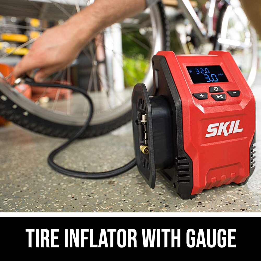 SKIL PWR CORE 12 12-volt Li-ion Air Inflator (Power Source: Battery )