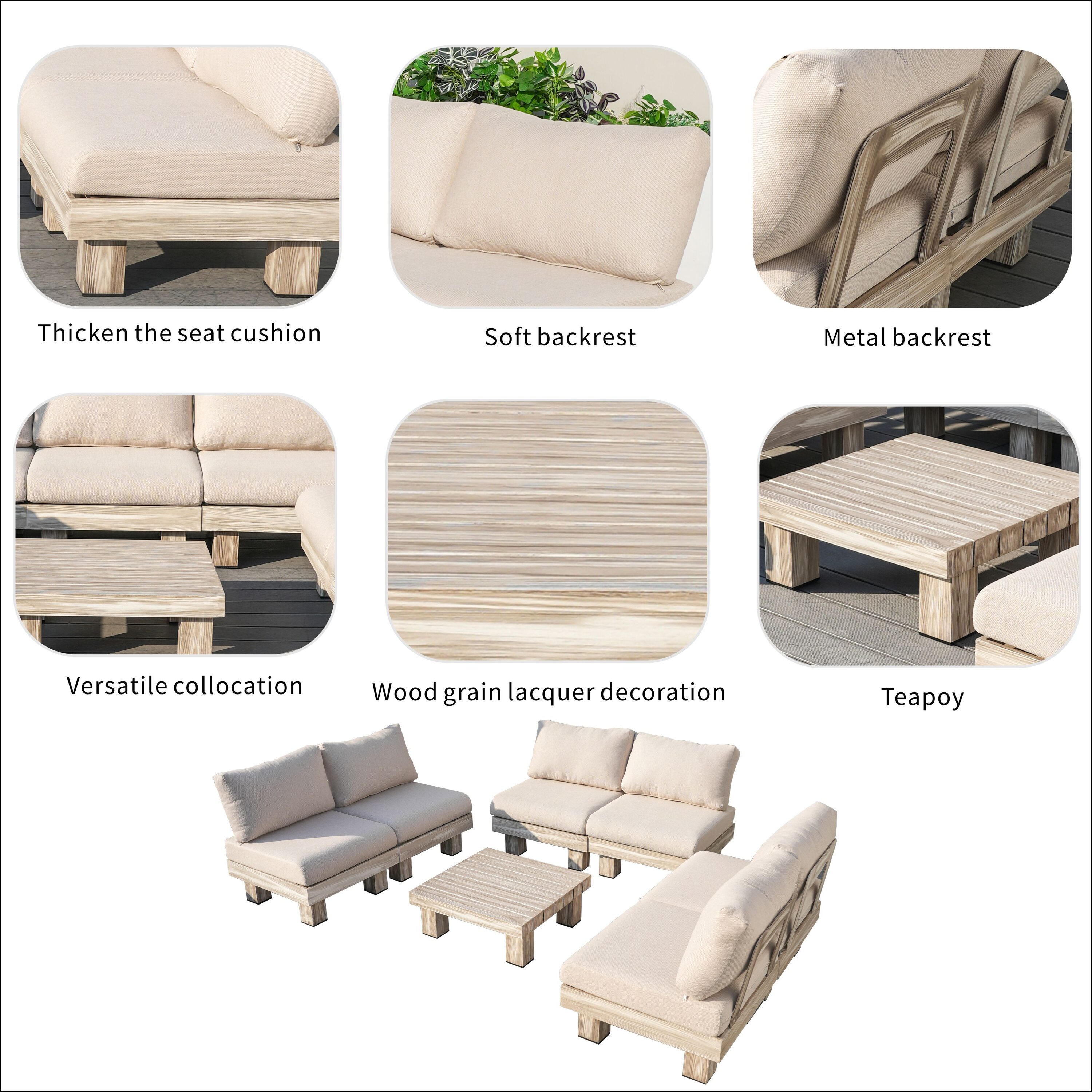 Direct Wicker DWS-62510&T Patio-Conversation-Sets - View #5
