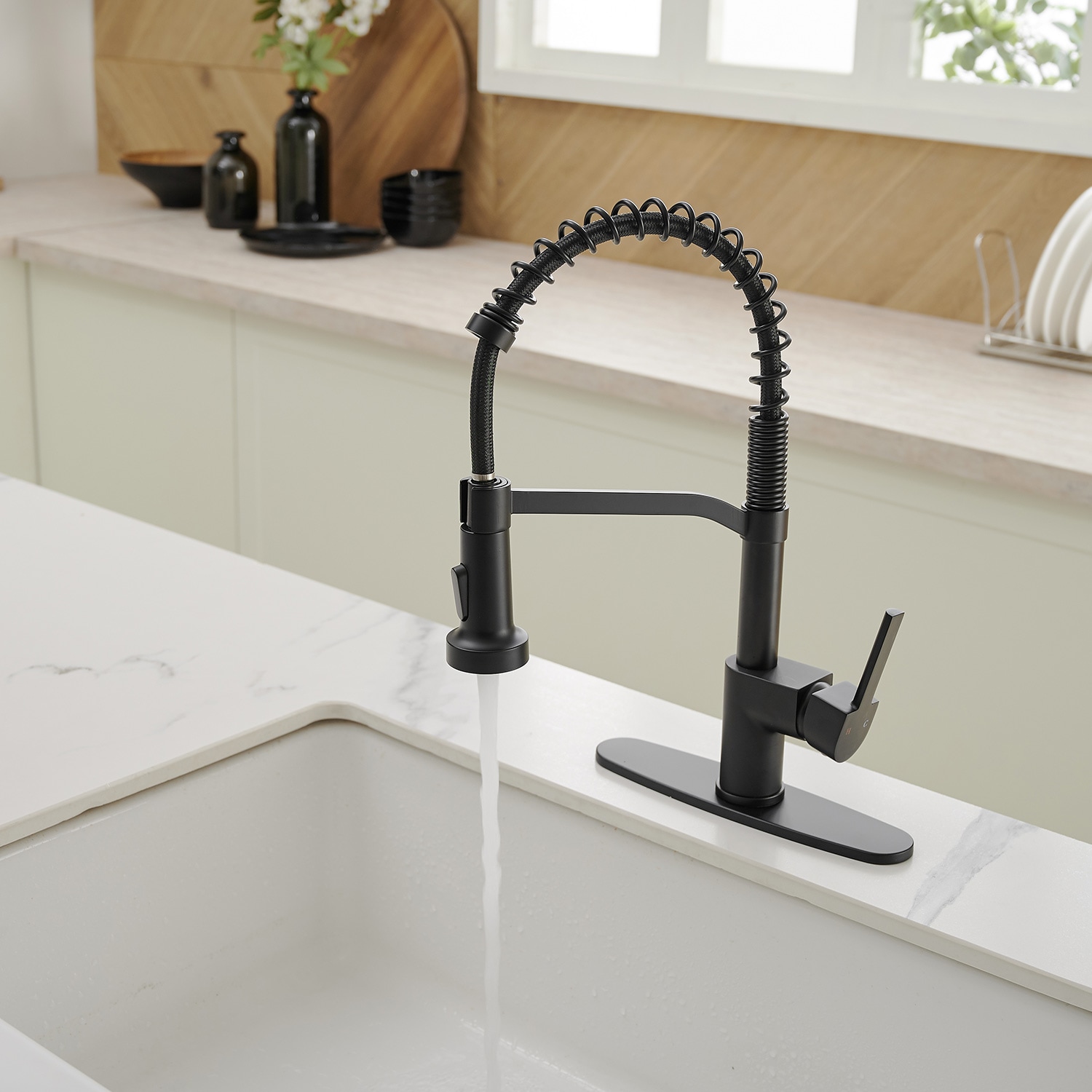 BWE A-94011-BLACK Kitchen-Faucets - View #7