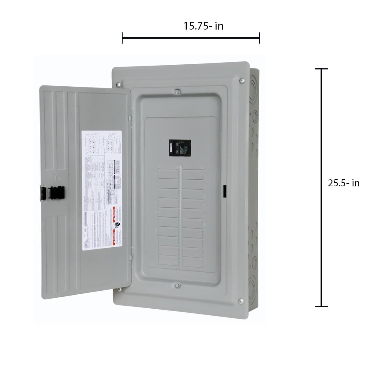 Siemens SN 100-Amp 20-Spaces 20-Circuit Indoor Main Breaker Plug-on Neutral Load Center (Value Pack) SN2020B1100P1 Sansujyuku sansujyuku.com