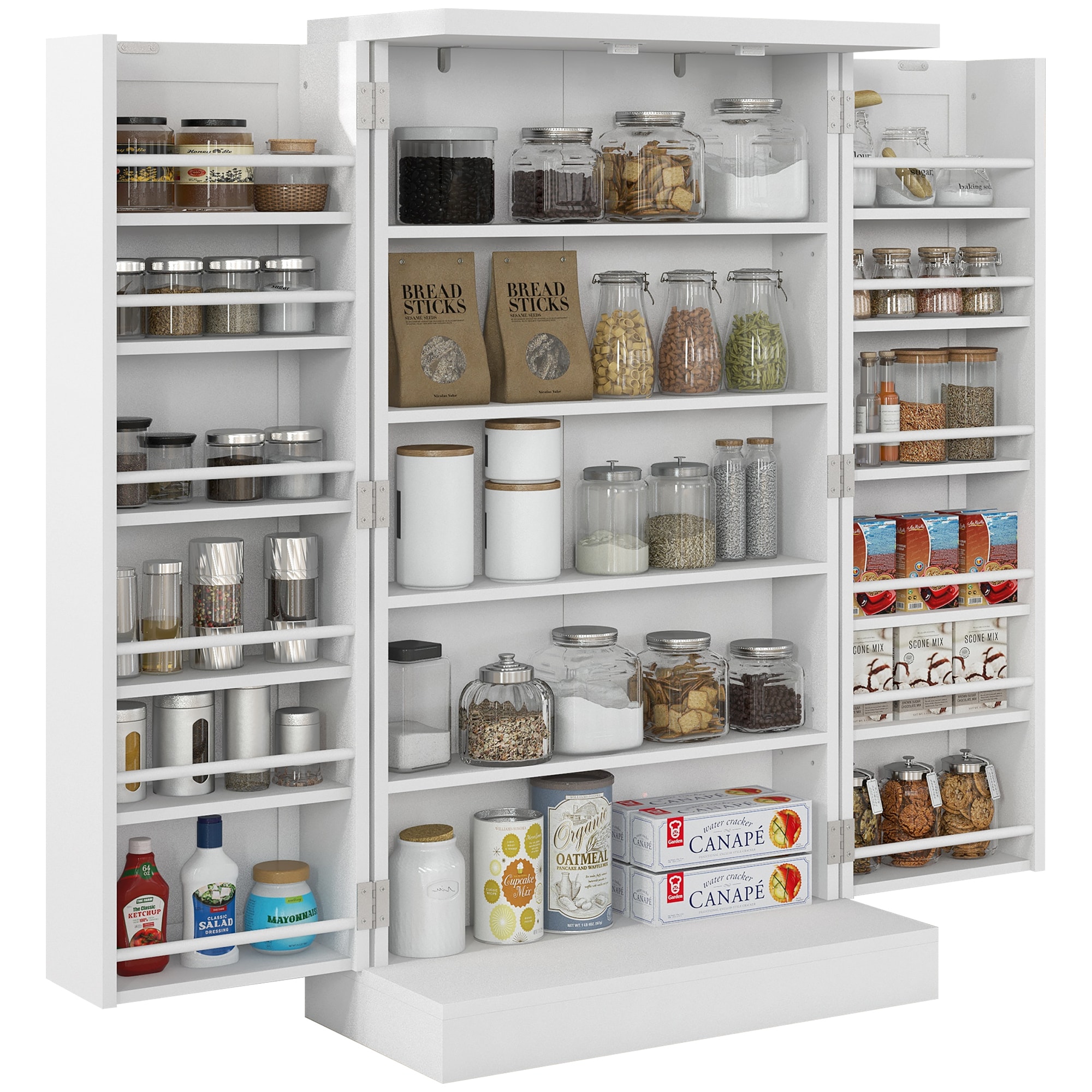 Maocao Hoom JLP200790 Contemporary/Modern White Pantry