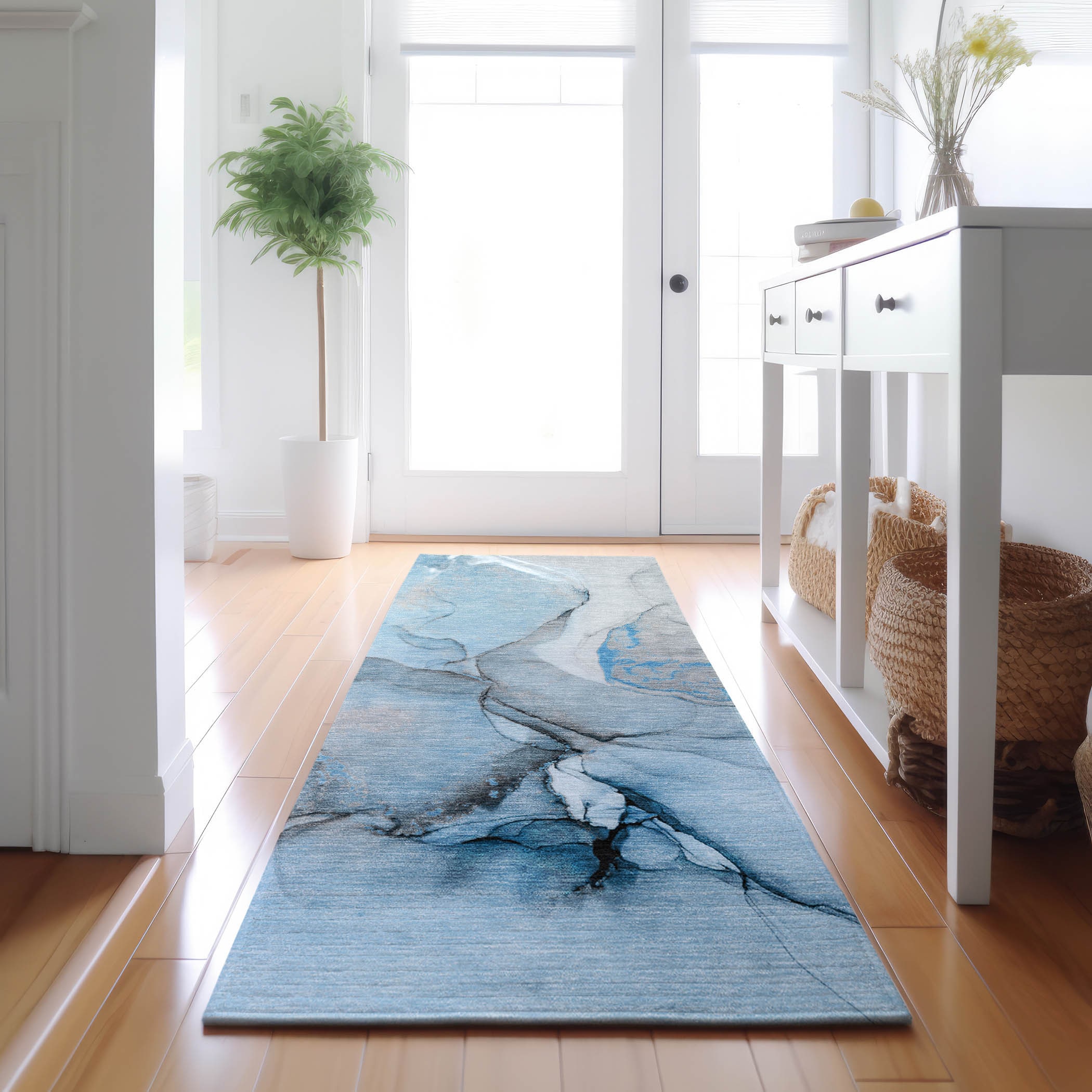 Addison Rugs AMF570BR8X10 Mayfield AMF570BR 8 x 10 (ft) Loomed Polyester Brown Rectangular Indoor Geometric Machine washable Area rug