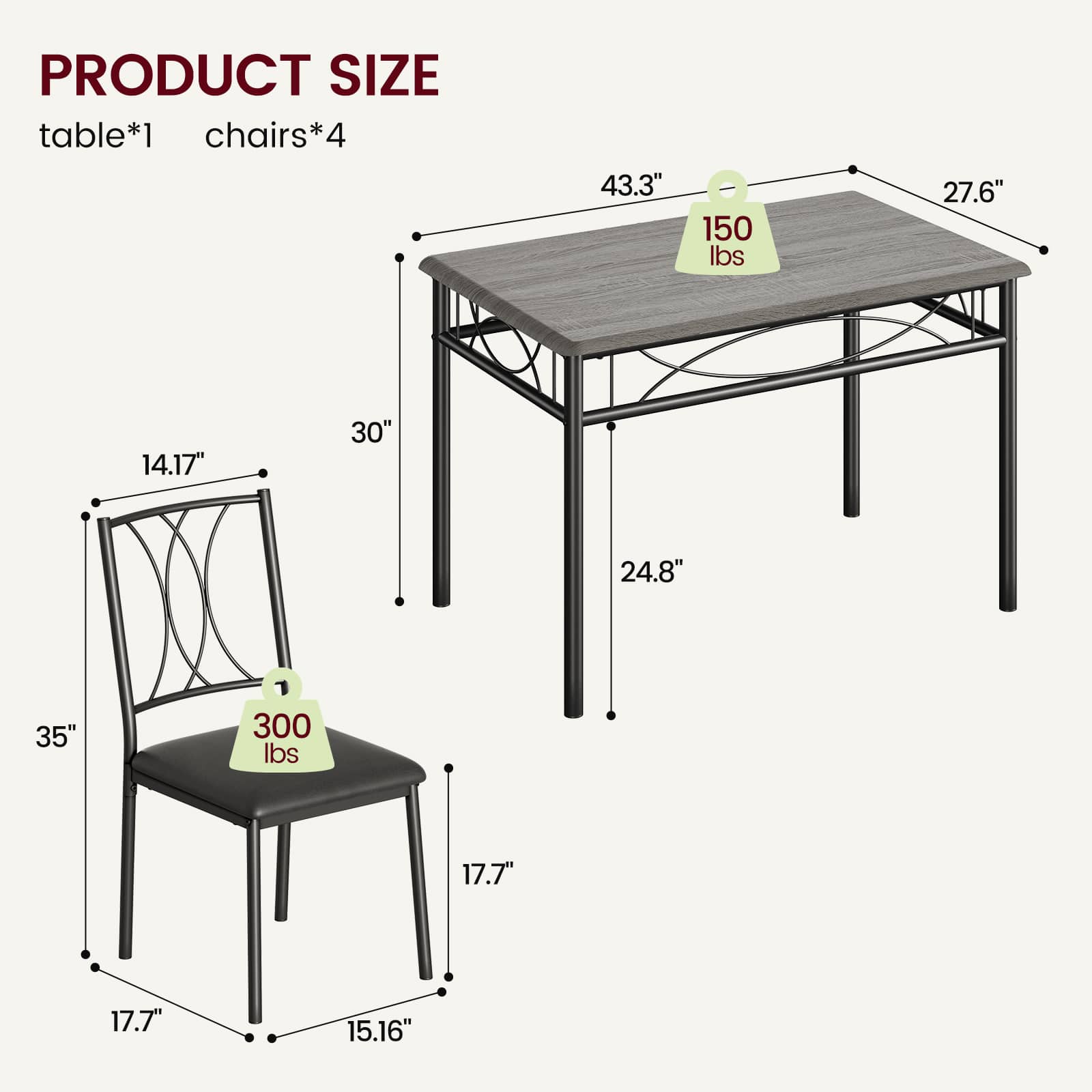 WhizMax PHO-0XJXWIXK-KLN Dining-Tables - View #3