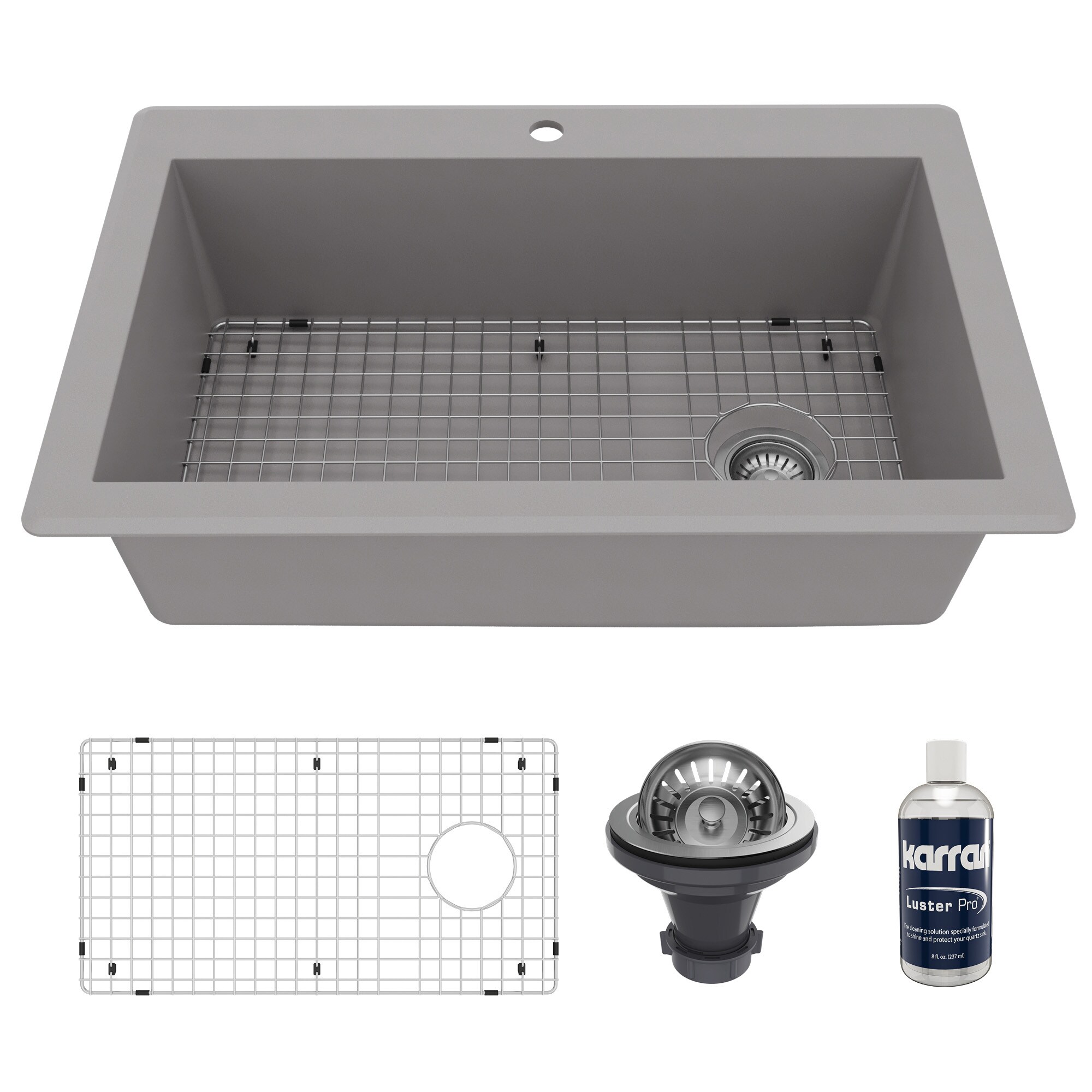 Karran QT-670-GR-PK1 Kitchen-Sinks - Thumbnail View #3