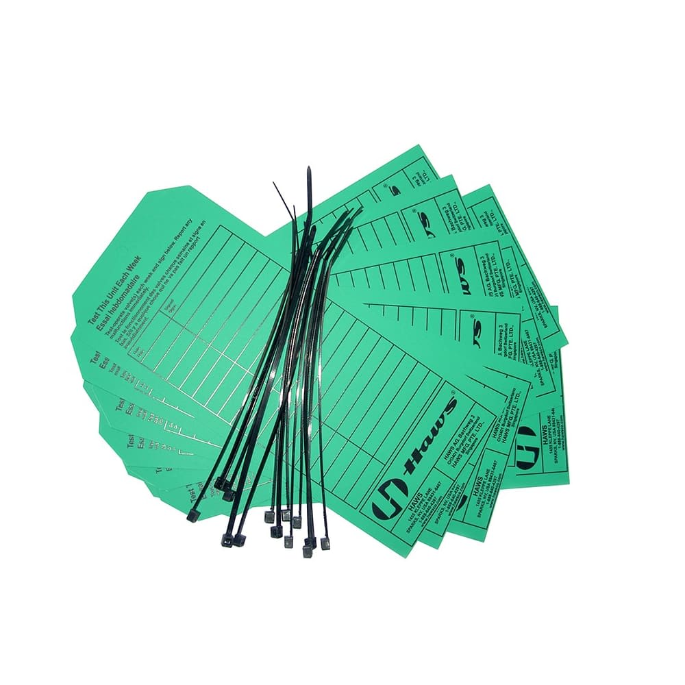 Haws  SP170 Package of 25 Tags for Recording Testing