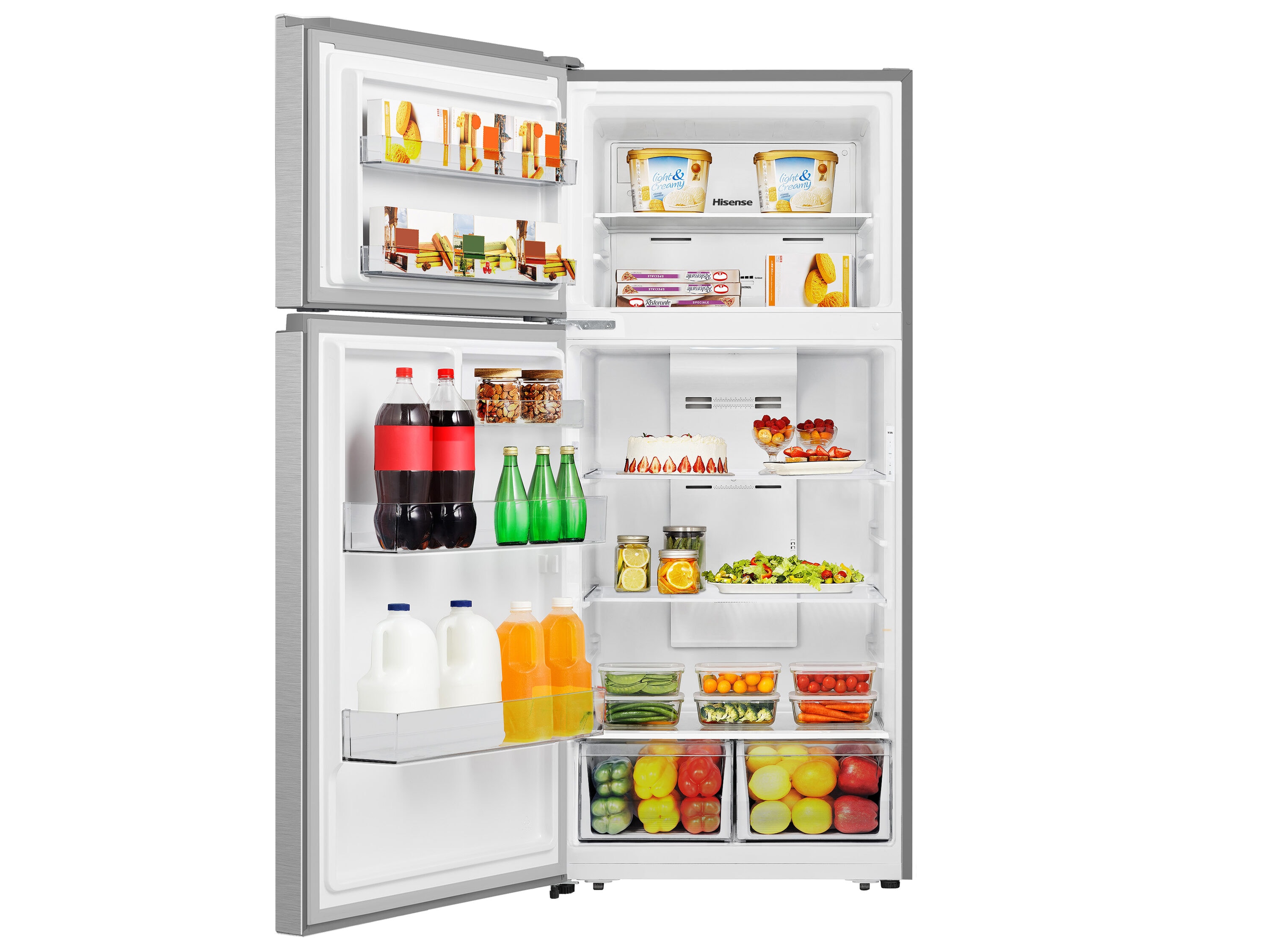Hisense HRT180N6ASE Top-Freezer-Refrigerators - View #3