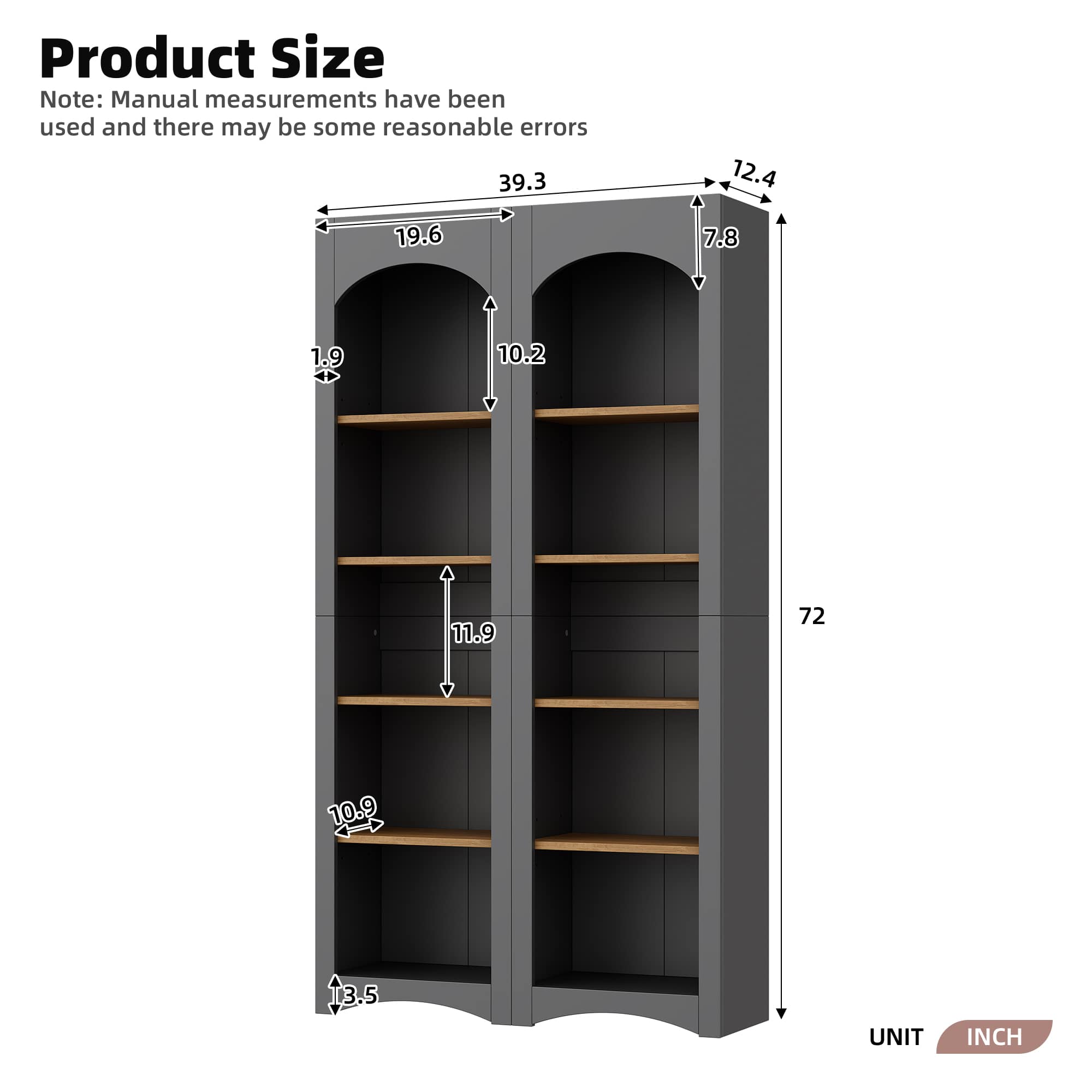 Vynxaria LEXY0217-DJSJ-BK039 Kids-Bookcases - View #9