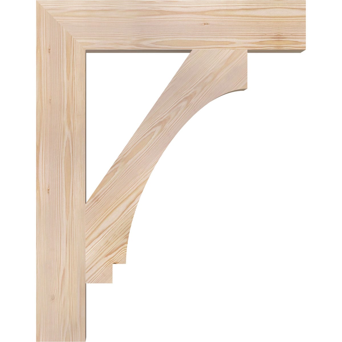 Ekena Millwork BKT06X30X38IMP05SDF Exterior-Brackets-Braces - View #3