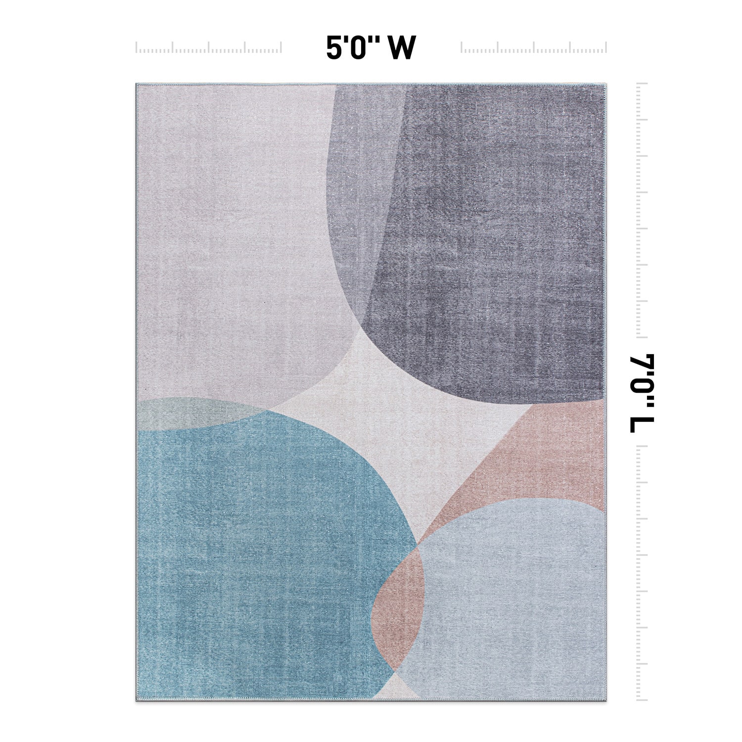 World Rug Gallery 5086MULTI5X7 rugs - View #4