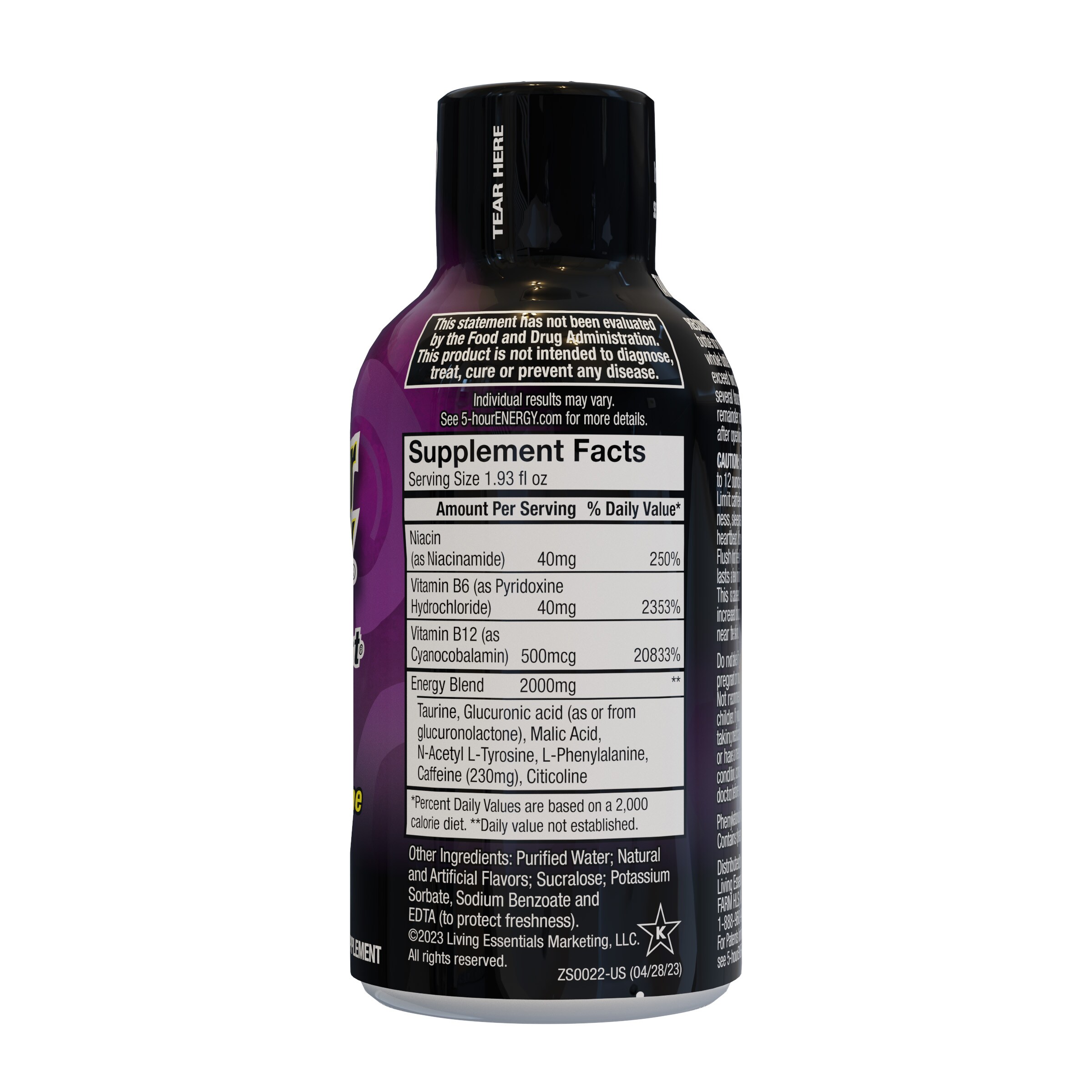 5 Hour Energy 728127 Sports-Drinks - View #2
