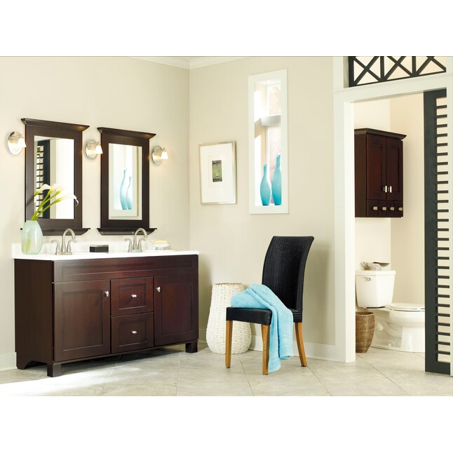 Espresso Bathroom Vanity Base Cabinet