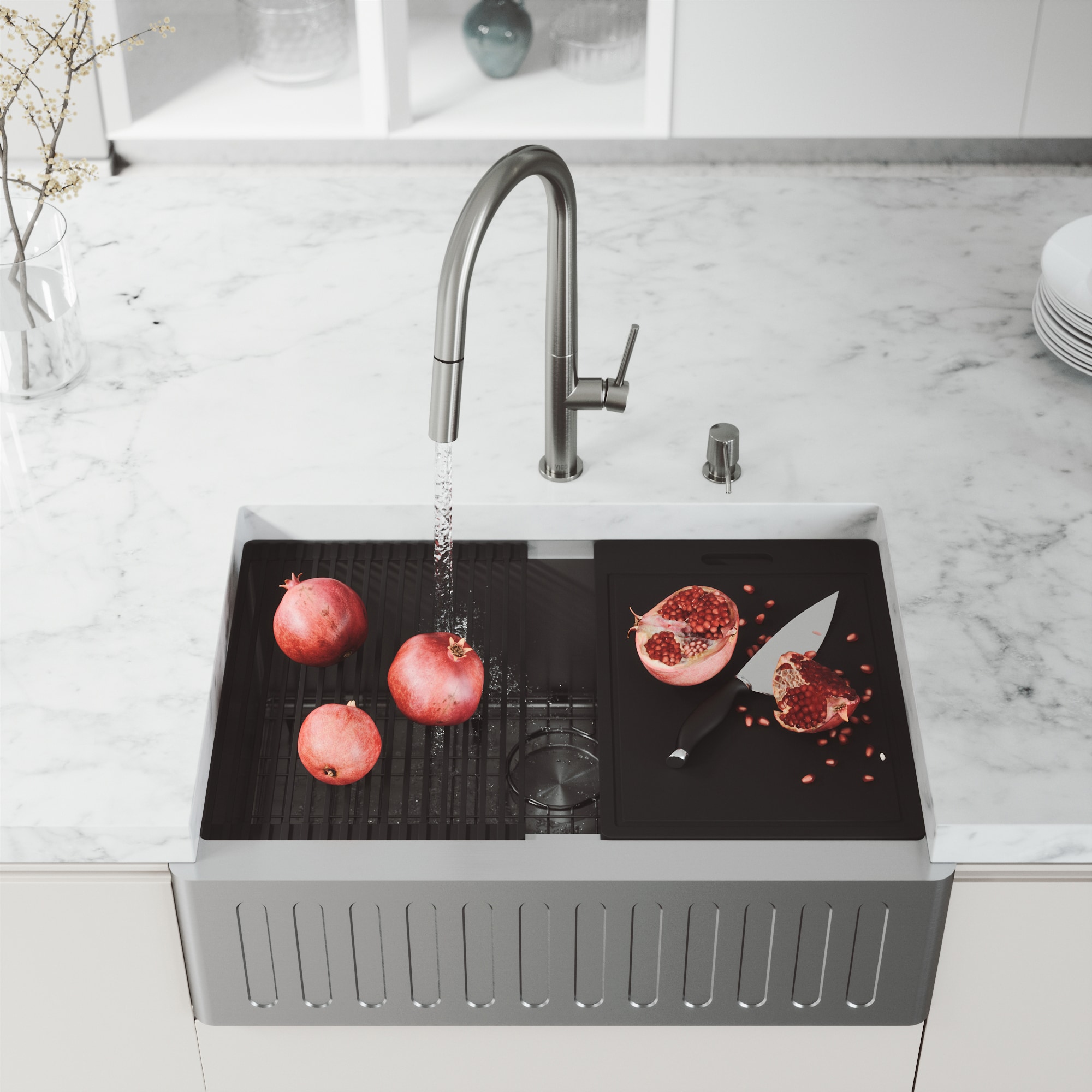VIGO VGS3020SA Kitchen-Sinks - View #5