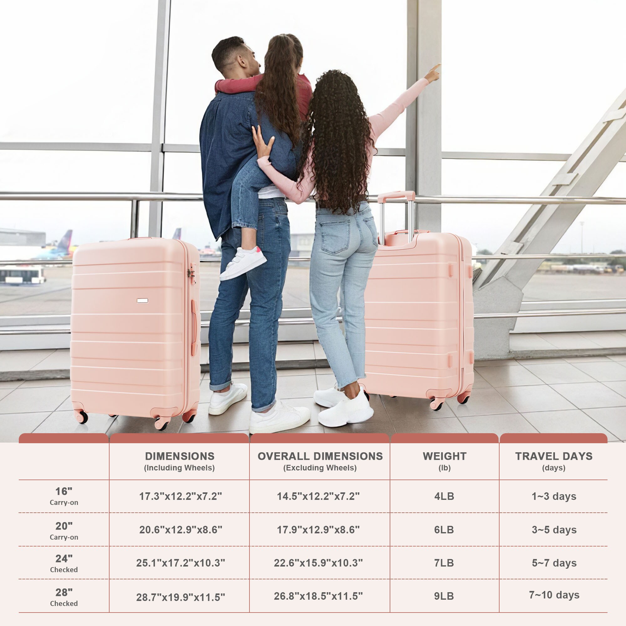 Bybafun YD9600041 Luggage-And-Luggage-Sets - View #2