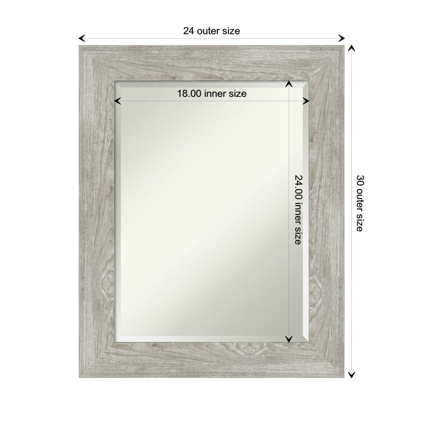 Amanti Art DSW4593113 Framed-Bath-Mirrors - View #5