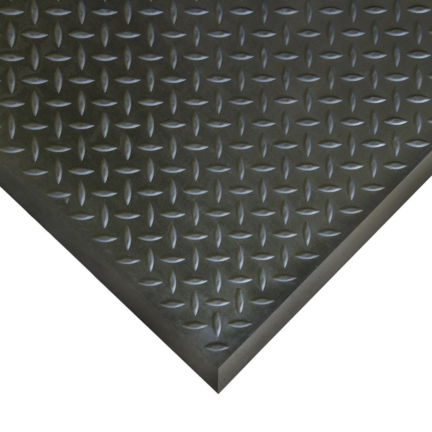 Rubber-Cal 2-ft x 3-ft Interlocking Finished Tile Square Indoor or Outdoor  Home Anti-fatigue Mat in the Mats department at