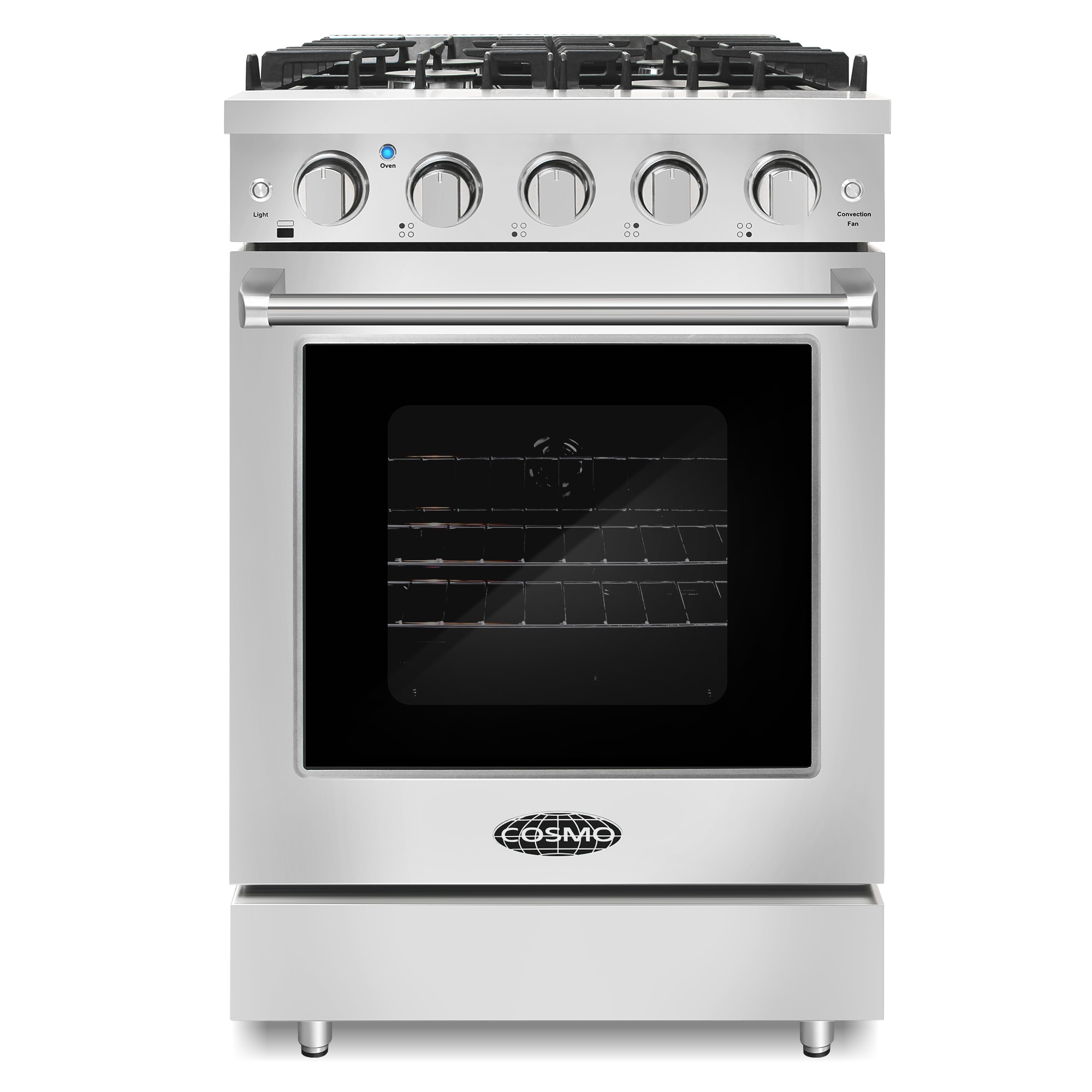 Cosmo 24-Inch 2.2 Cu. Ft. Countertop Microwave Oven in Stainless Steel