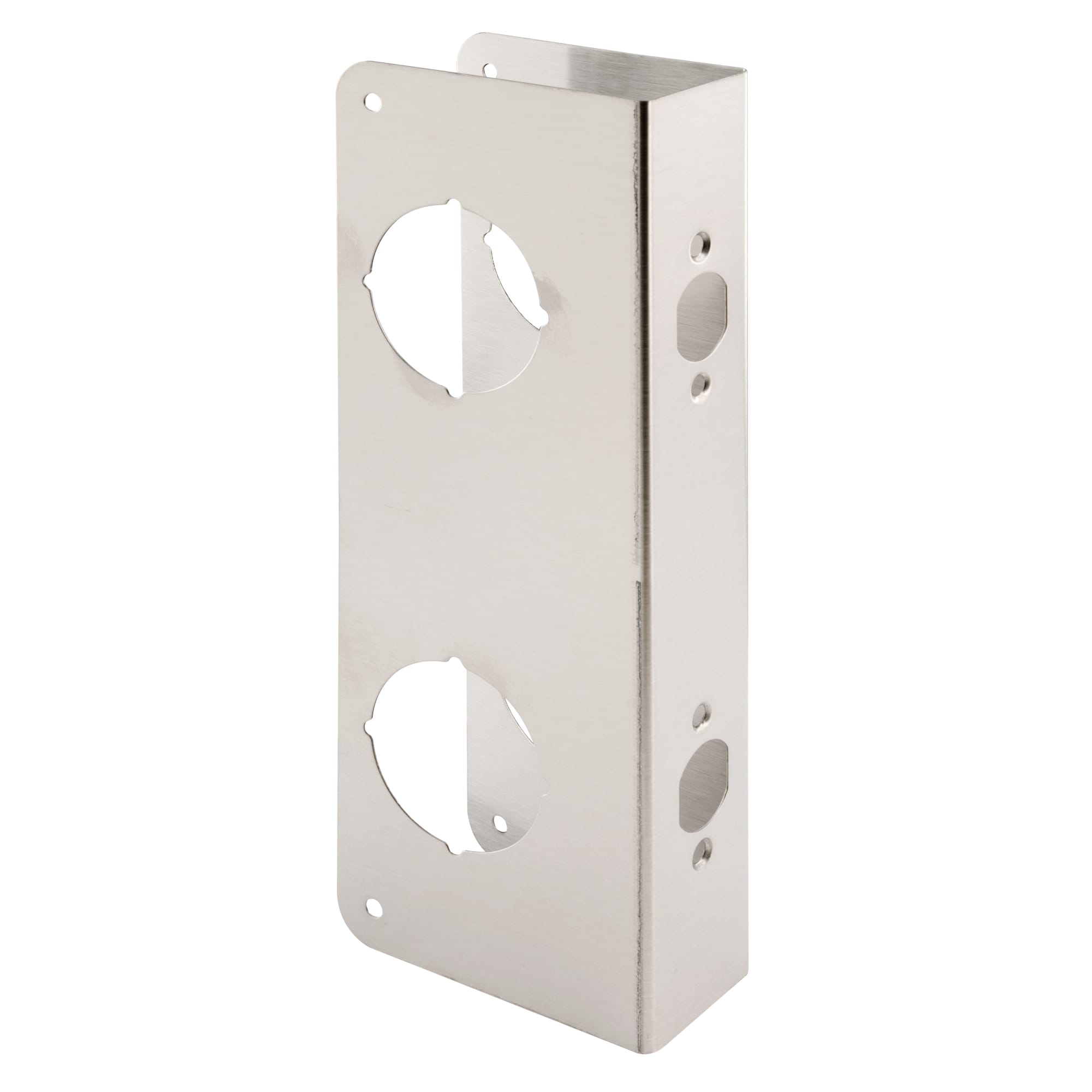 Prime-Line U 9595 4-5/16-in W x 9-in H Satin Door Reinforcer Reinforcing mount