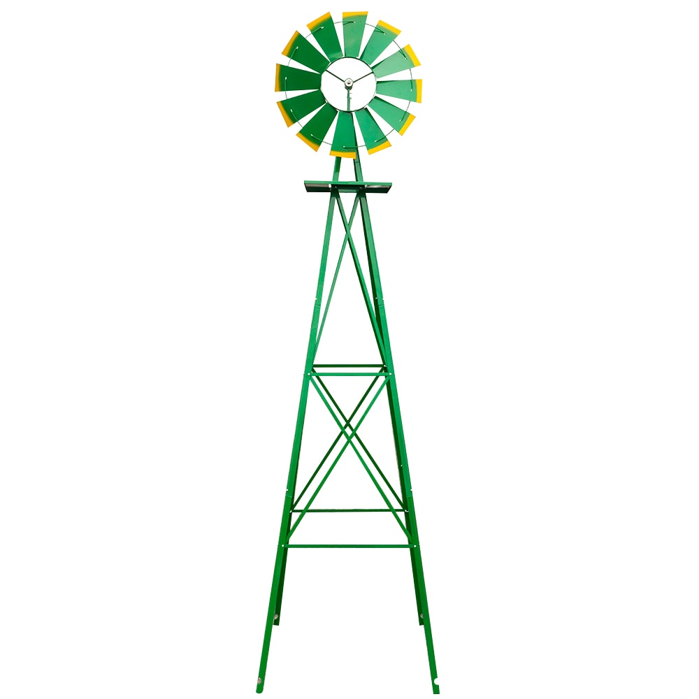 Winado LO1G57000425 Windmill 96-Inches 12 -Blade Iron Decorative Windmill