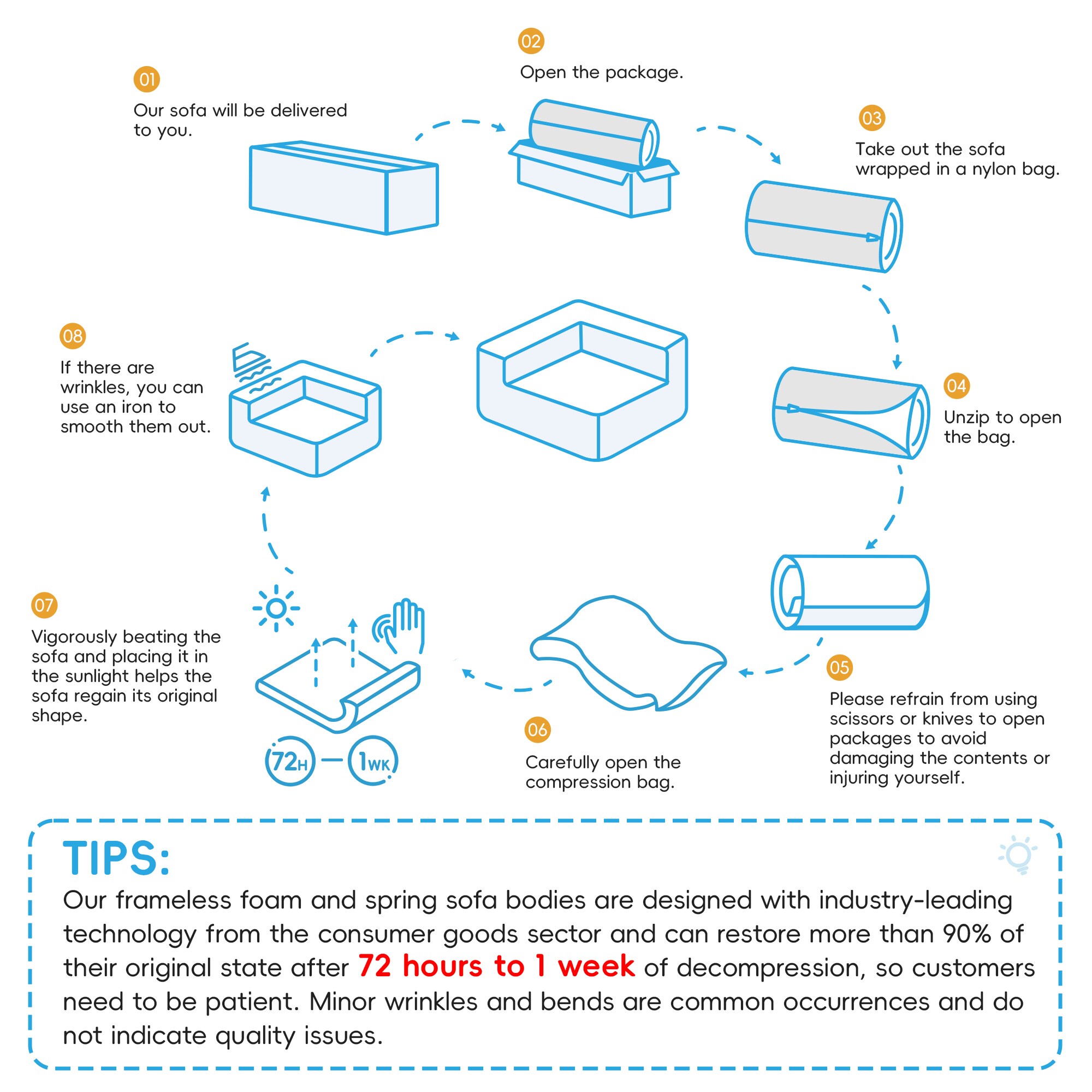 ModernLuxe GS000448AAF Sofas-Loveseats - View #6