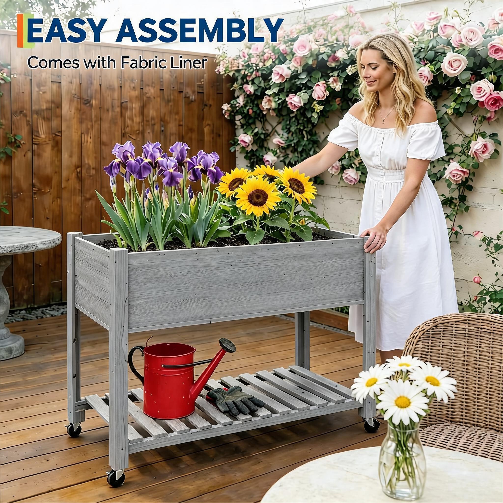 GarveeLife CLJ-TCS52S-XJK1AO6 Raised-Planter-Boxes - View #6