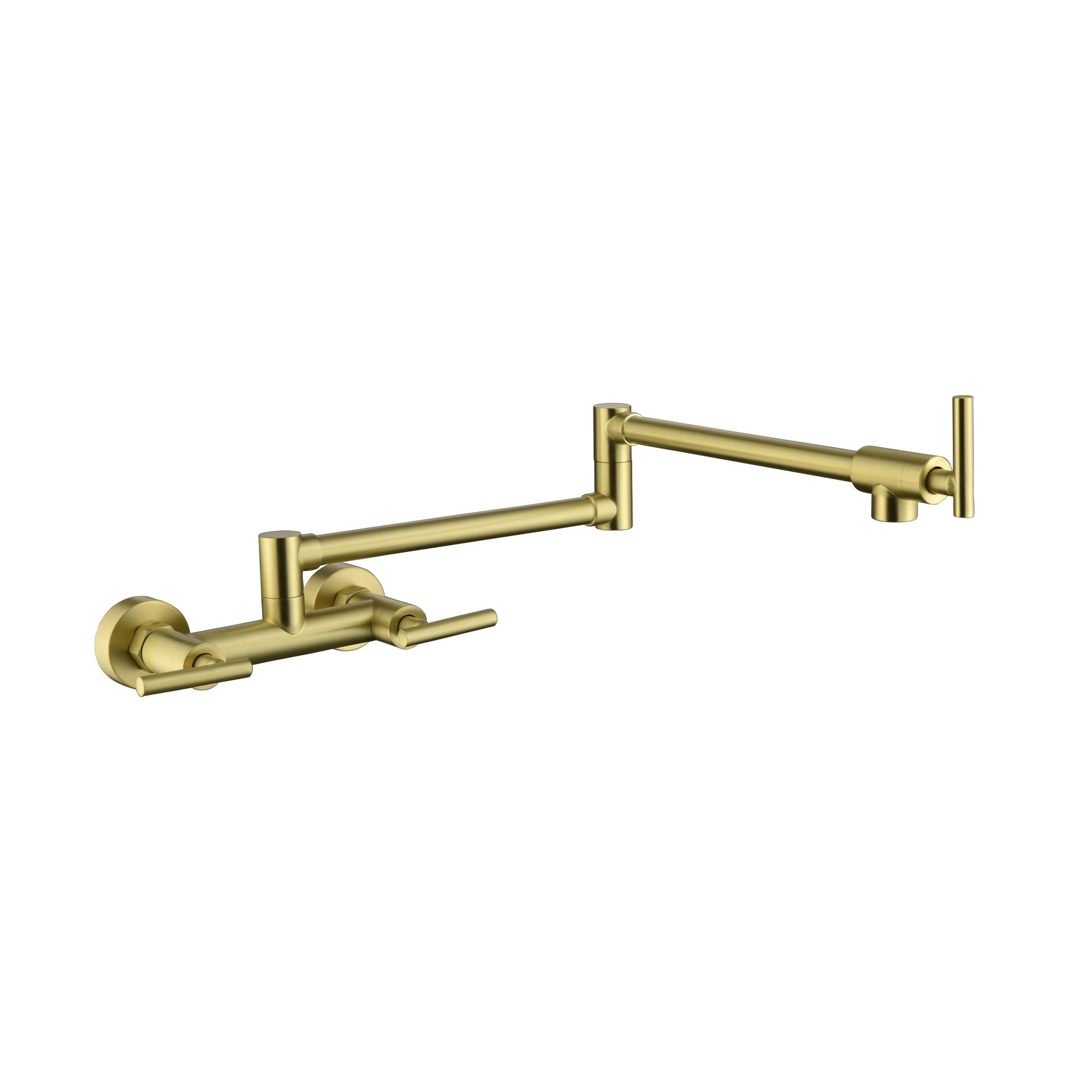 HyperDrop Cart Anti-Rust Brushed Gold Purifier Faucet Solid Brass Valve for Kitchen Cafe Use