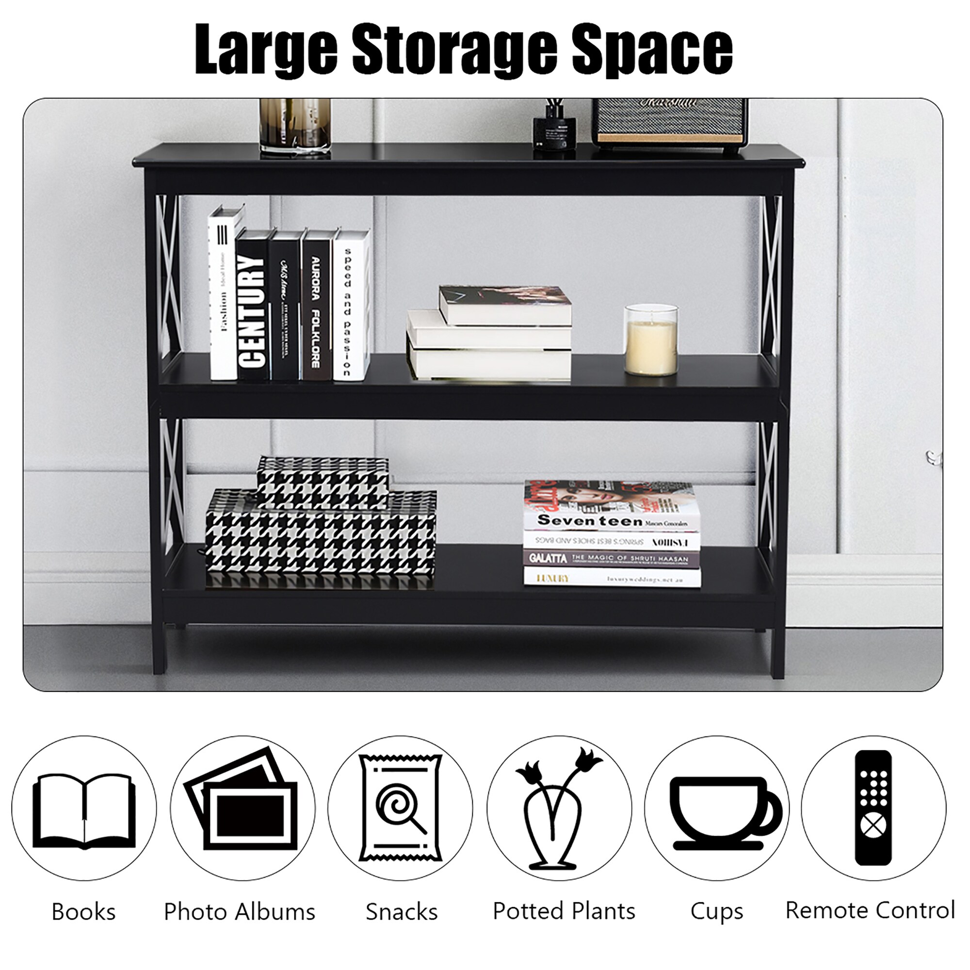 Costway SXL00126 Console-Sofa-Tables - View #4
