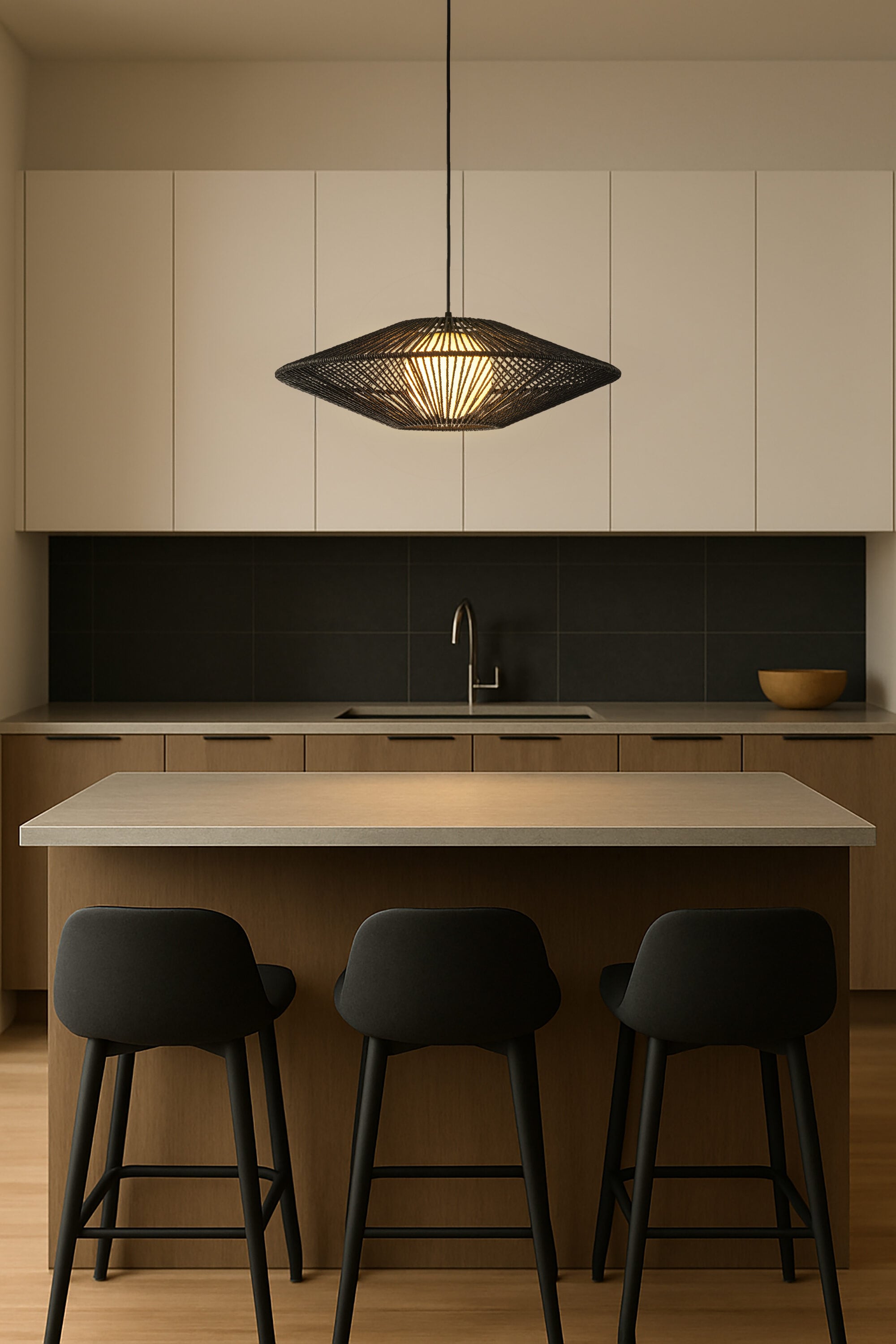 AloaDecor Lighting L7264D58BK12A Pendant-Lights - View #8