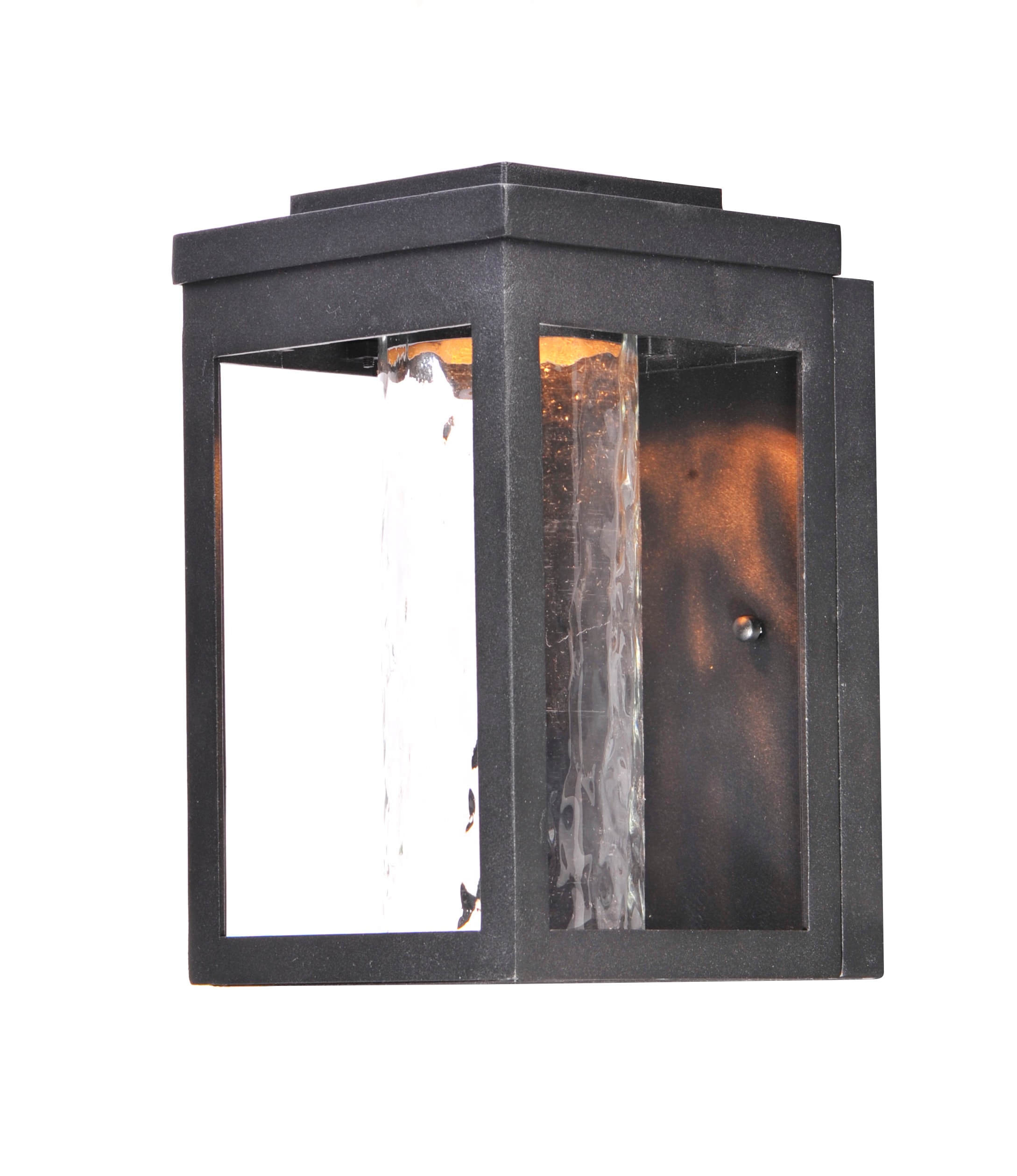 Maxim Lighting Salon 1-Light 10-in Black Dark Sky Integrated LED Outdoor Wall Light