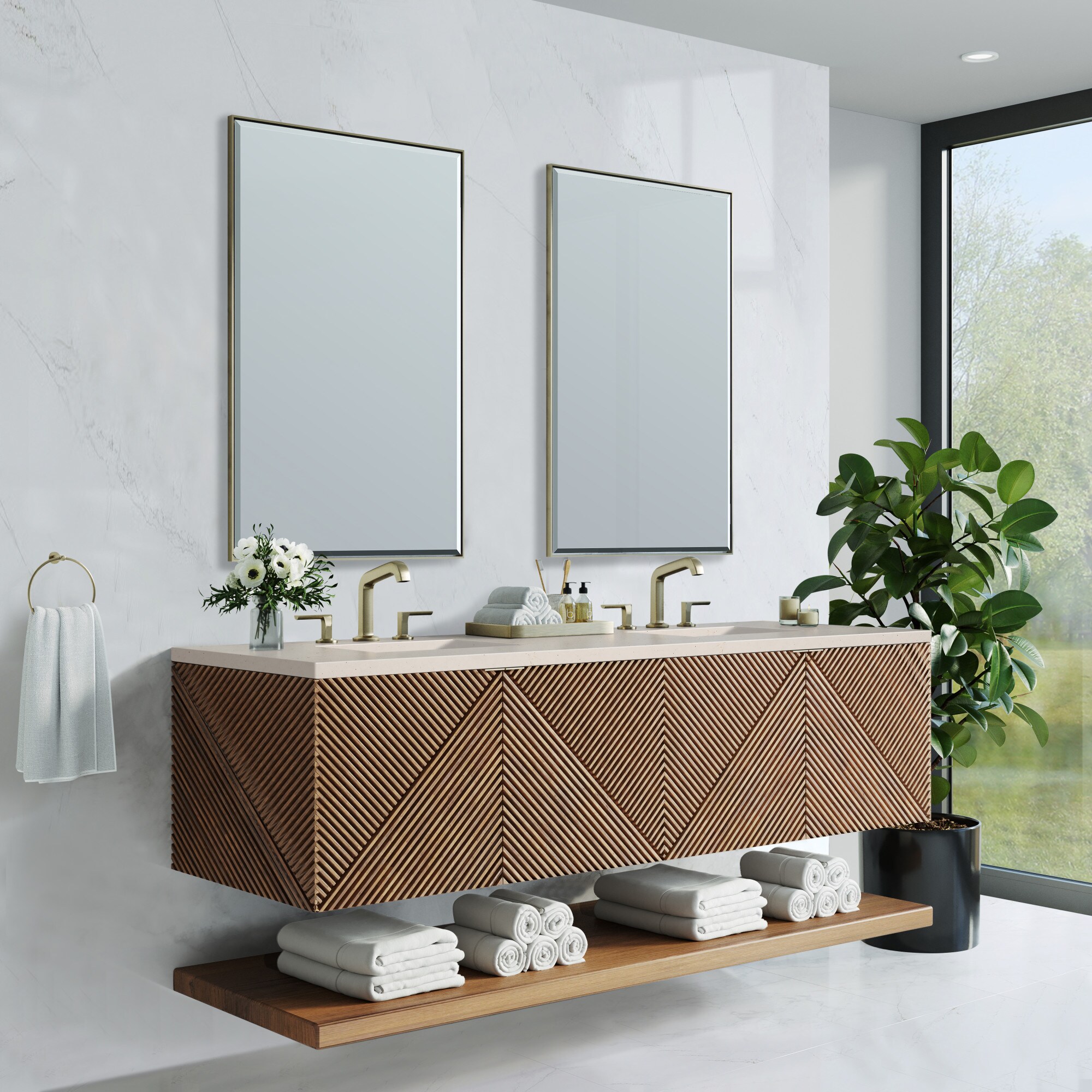 James Martin Vanities D200-V72-CSN-3EMR Bath-Vanity-Combo - View #4