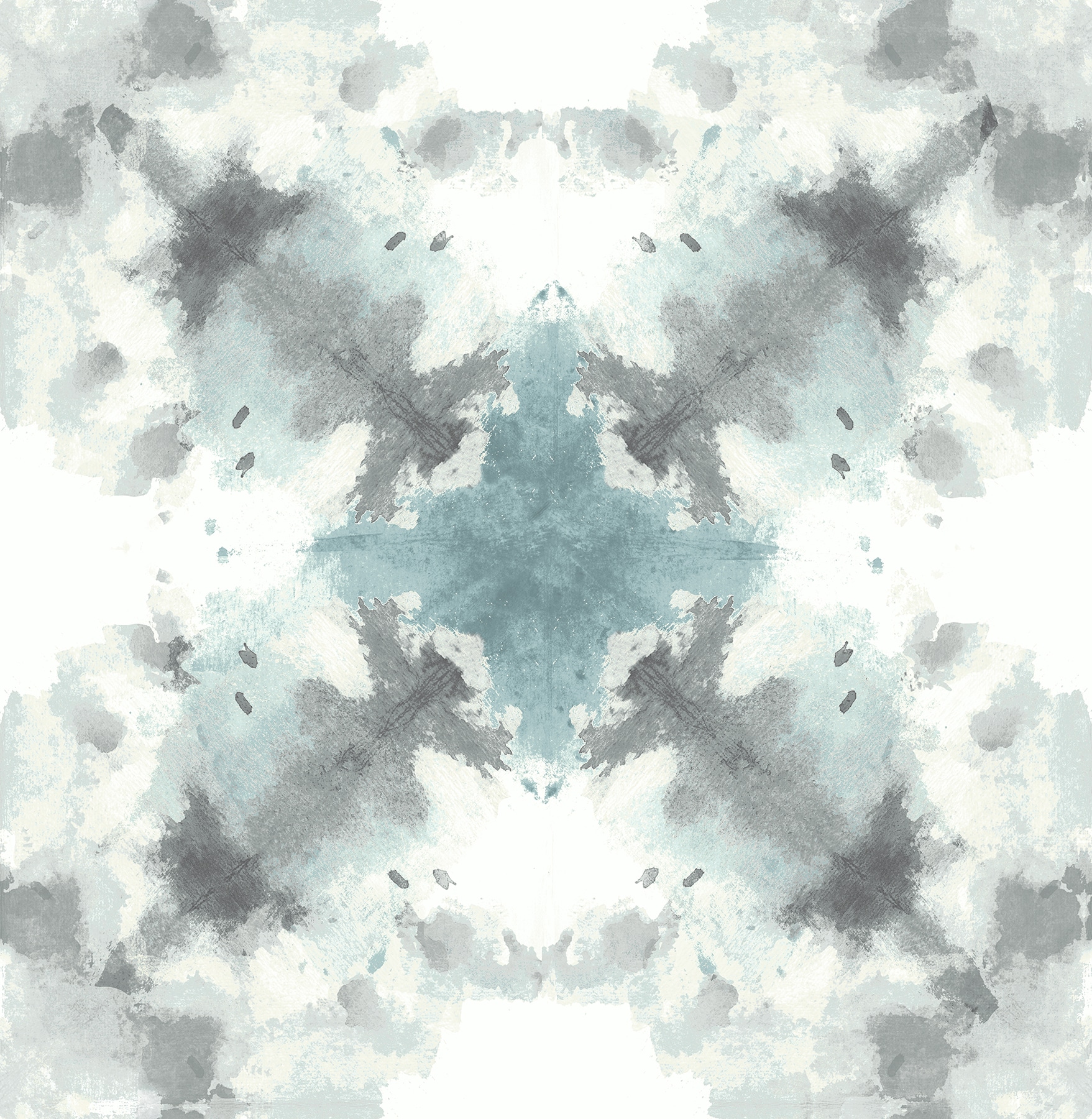 A-Street Prints 2763-24211 Moonlight 56.4-Sq. Feet Teal Non-woven Geometric Unpasted Wallpaper