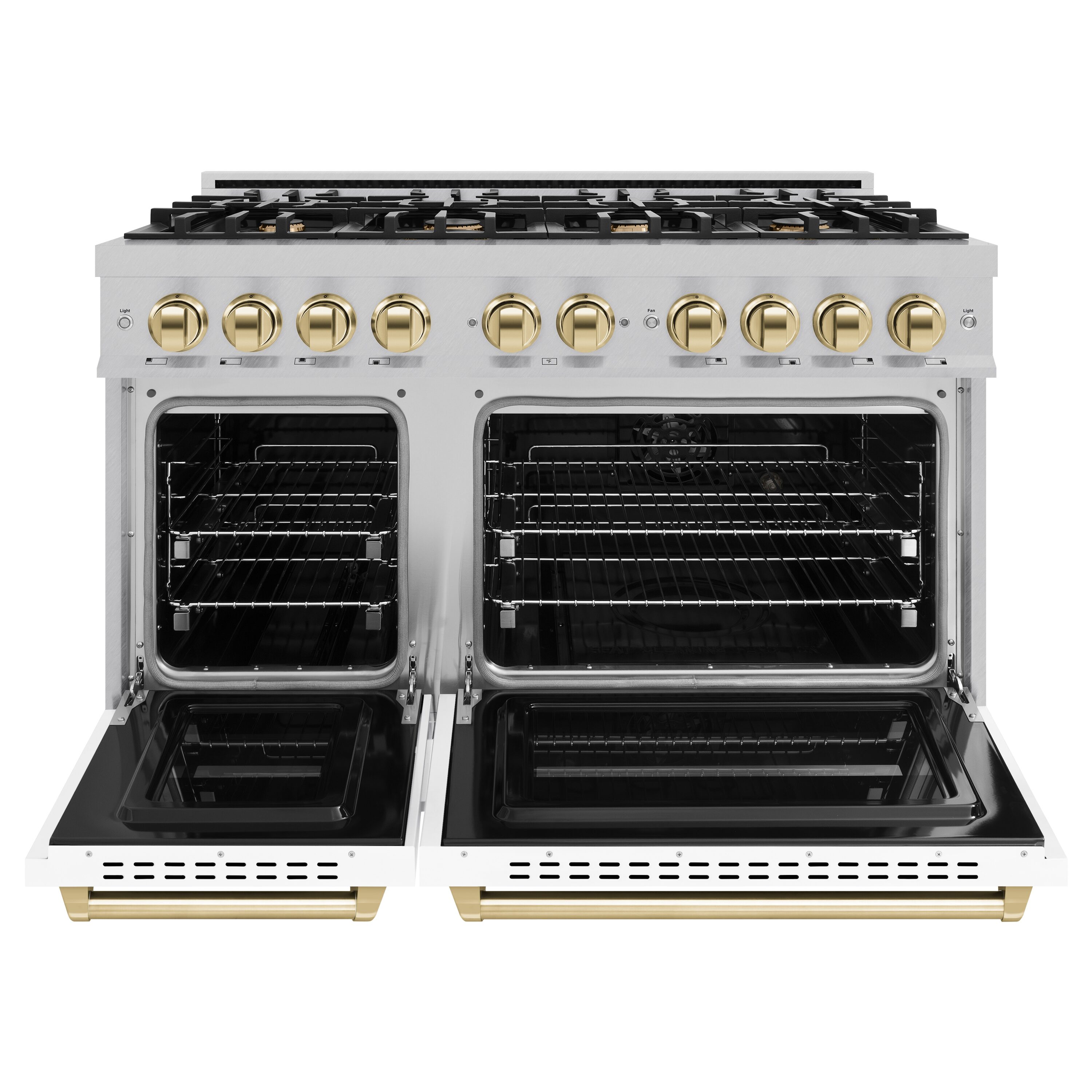 ZLINE KITCHEN & BATH CDRSZ-WM-48-G Double-Dual-Fuel-Ranges - View #5