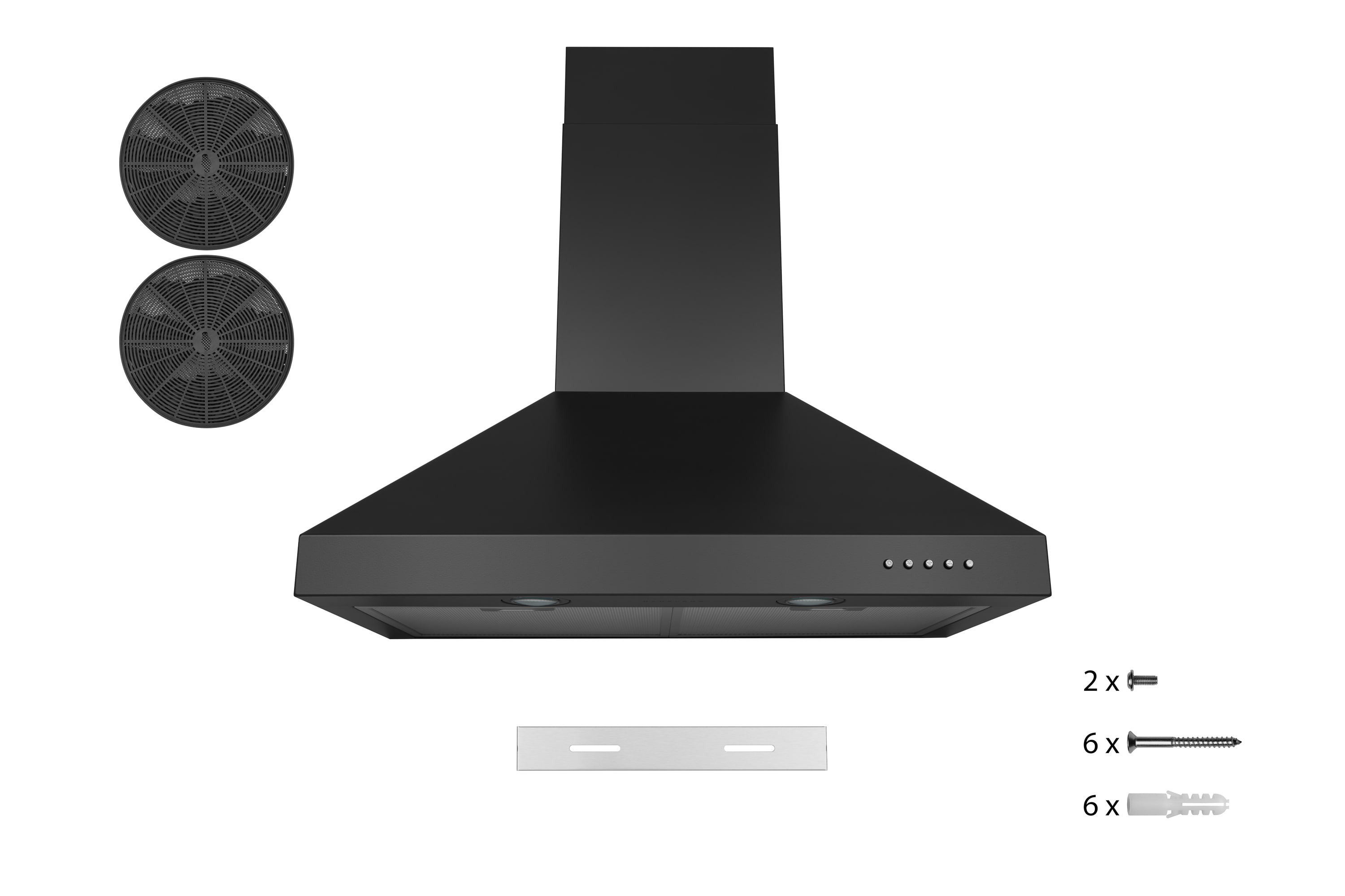 Hauslane WM-530BLK-30B Wall-Mounted-Range-Hoods - View #10