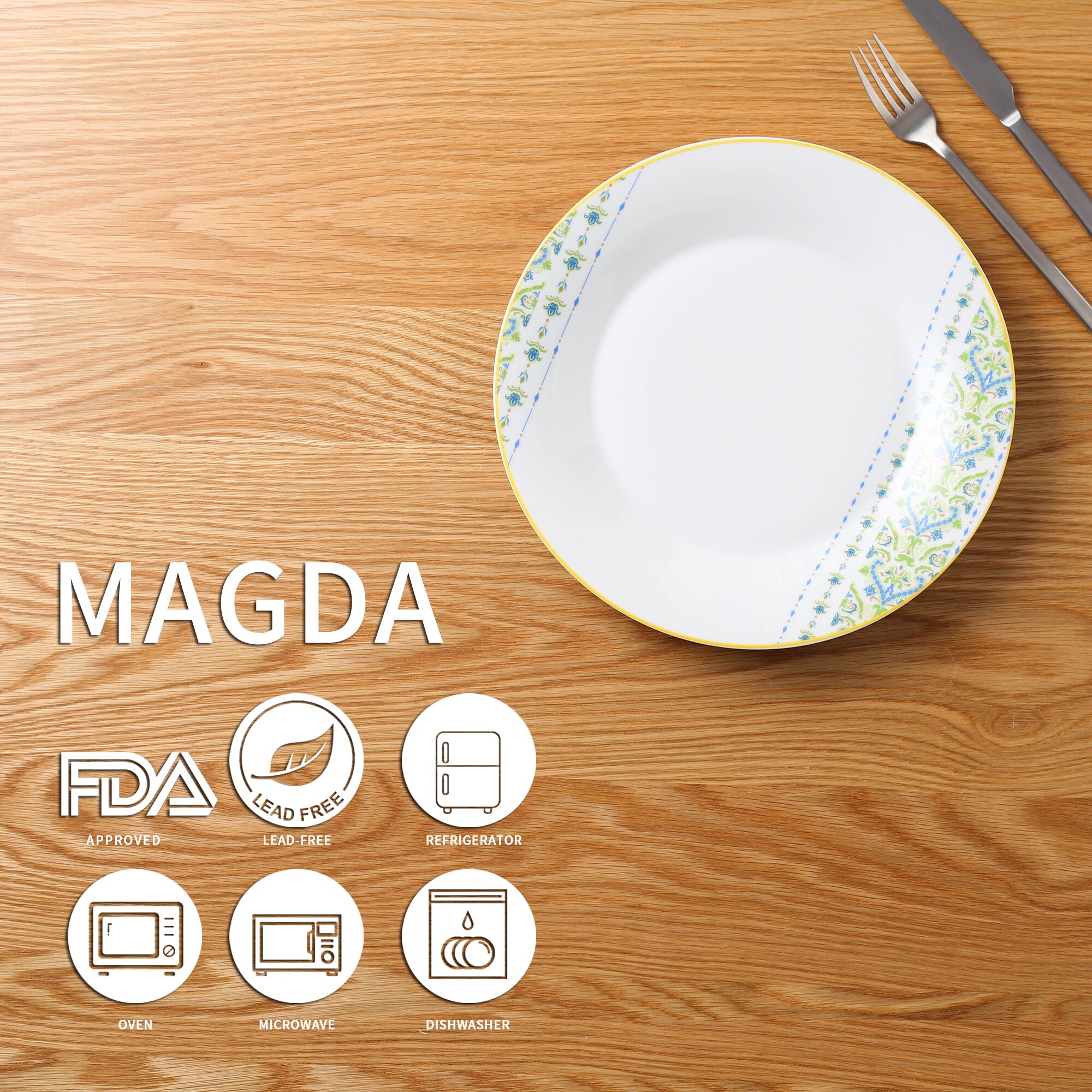 CASAINC MH-MAGDA-16 dinnerware - View #8