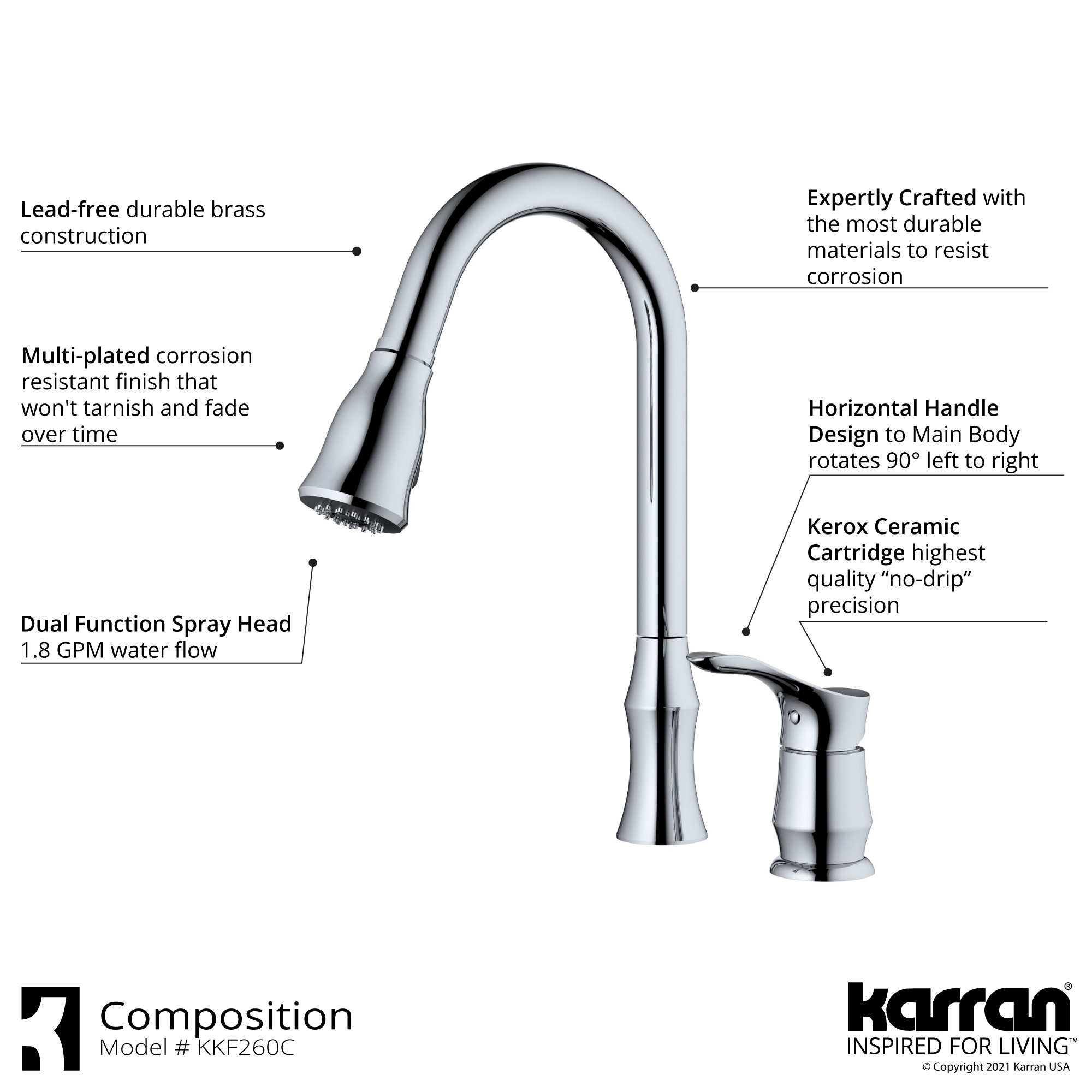 Karran KKF260SD25C Kitchen-Faucets - View #4