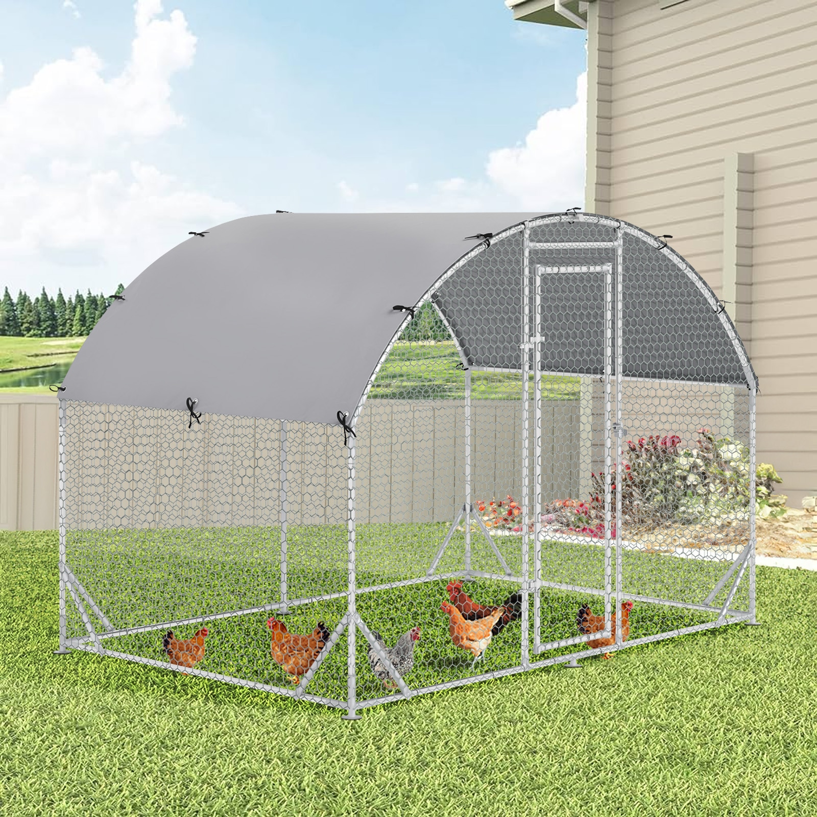 Maocao Hoom JL166339 Chicken-Coops-Rabbit-Hutches - View #2