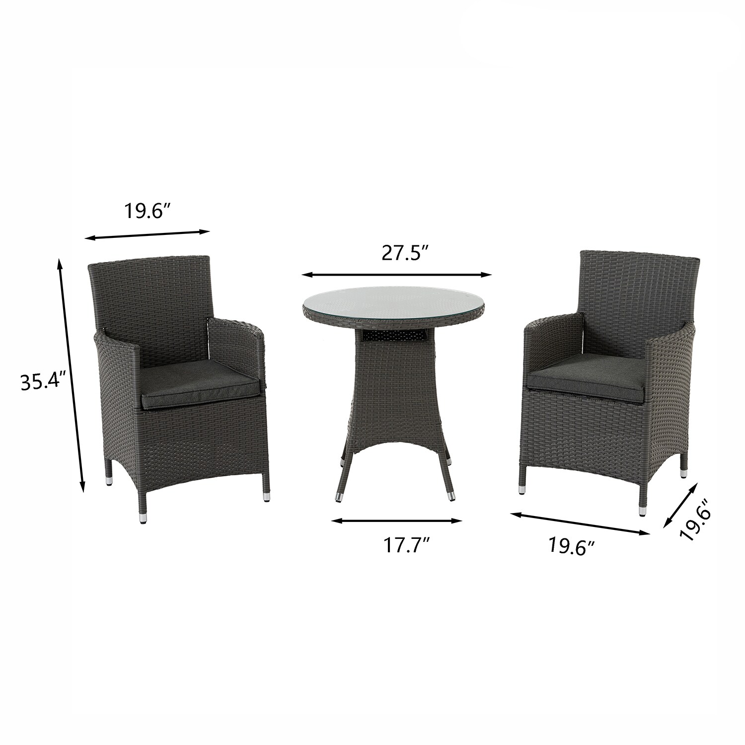 Maincraft D01-PFS79 Patio-Conversation-Sets - View #7