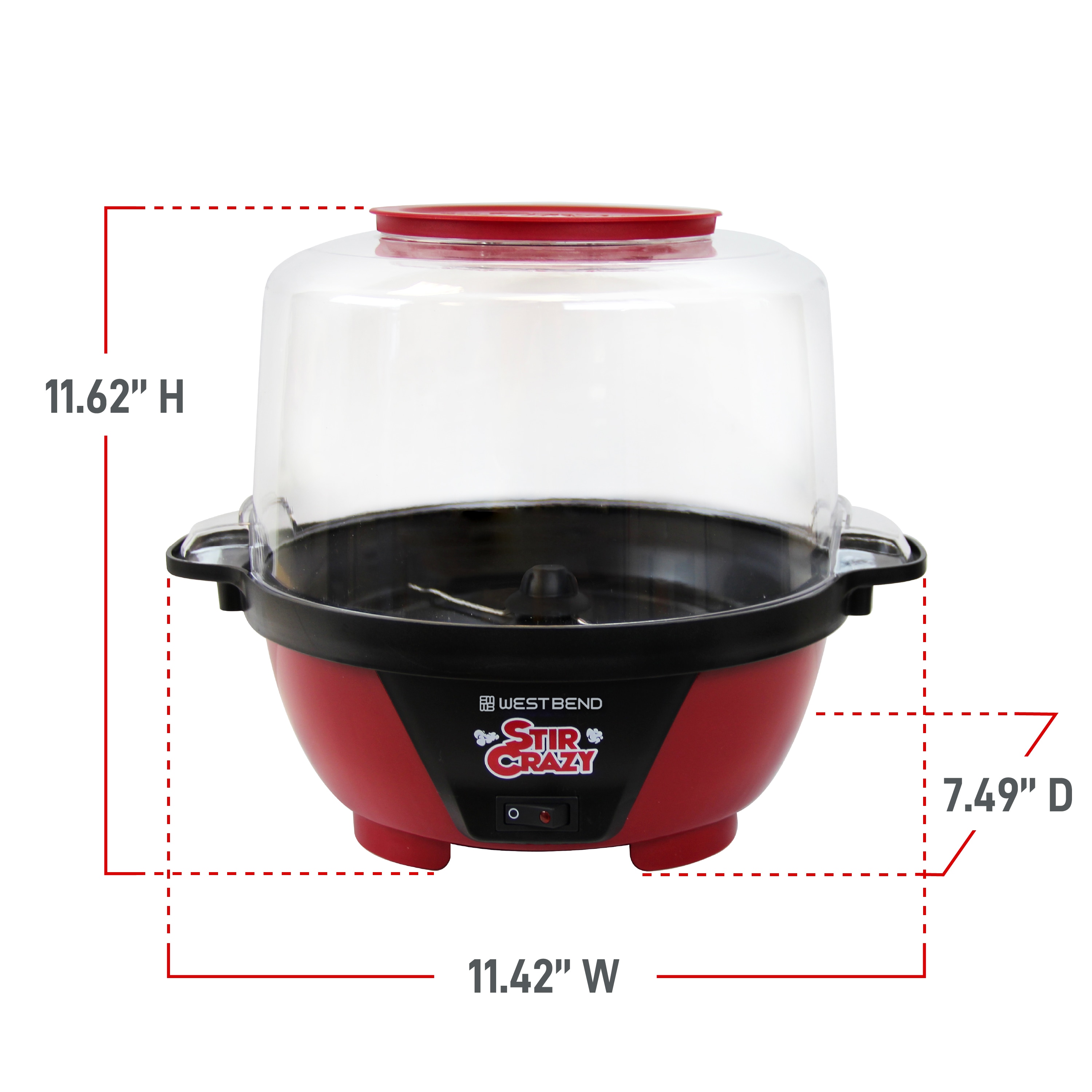 West Bend 82505 Popcorn-Makers - View #4