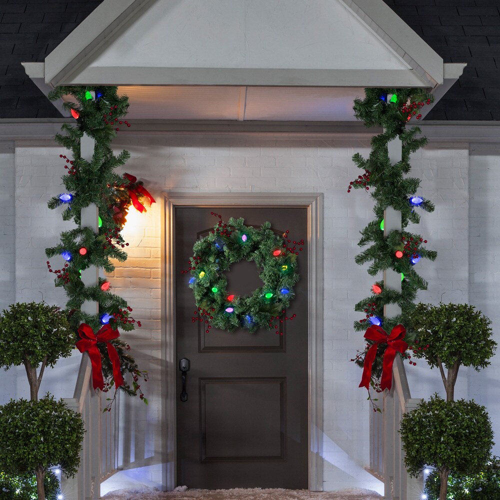 LightShow 116405 Artificial-Christmas-Garland - View #2
