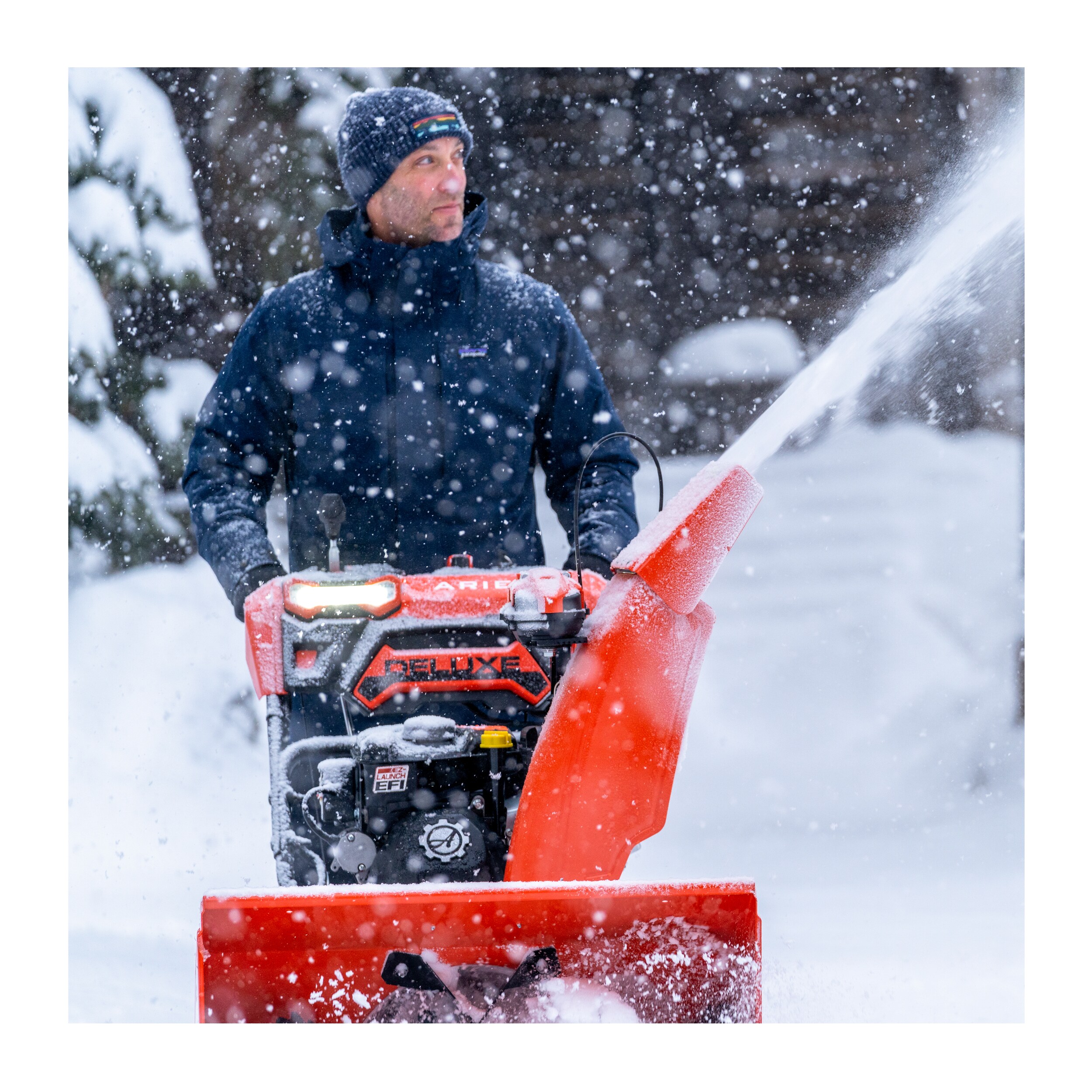 Ariens Deluxe 30 EFI 30-in Two-stage Self-propelled Gas Snow Blower in the Snow  Blowers department at