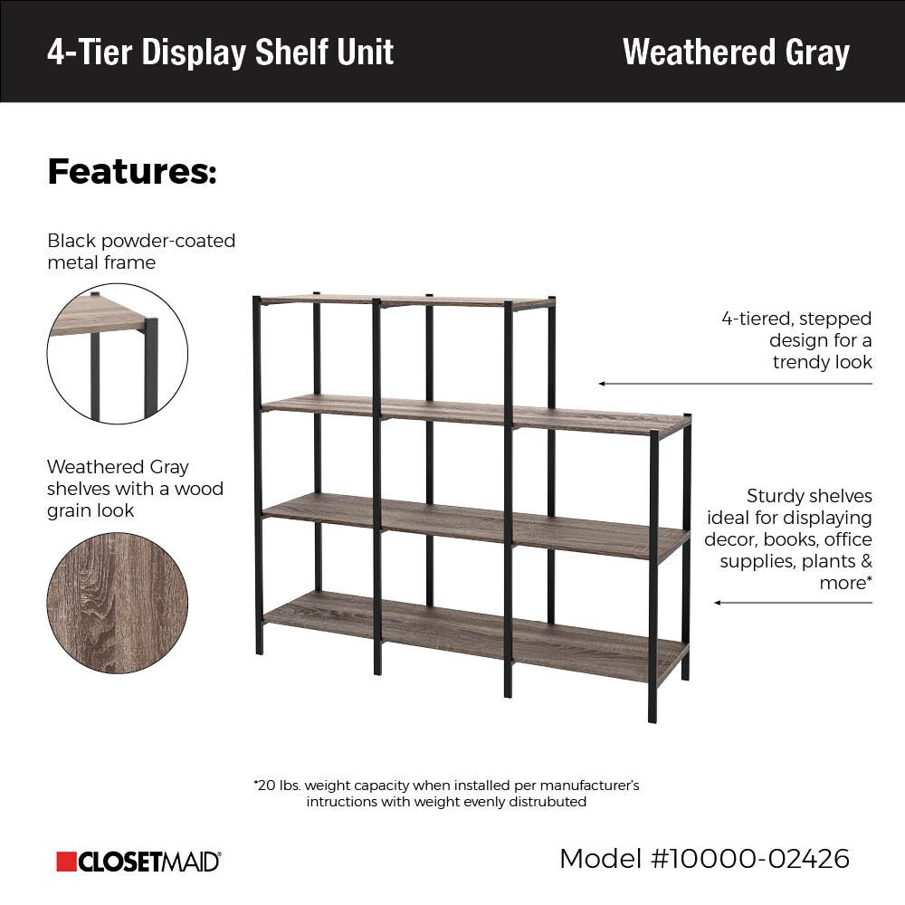 ClosetMaid 10000-02426 Free-Standing-Shelving - View #8