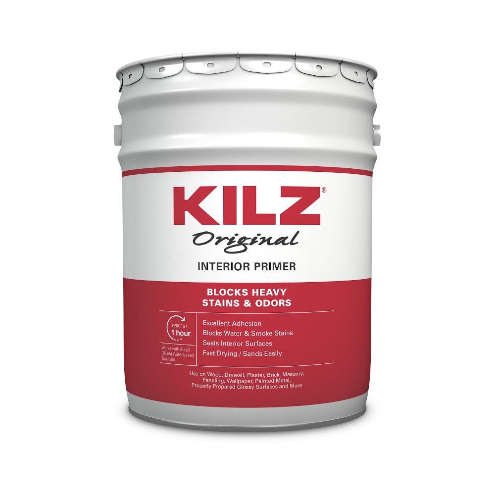 KILZ, 1 galón Pintura de recubrimiento exterior para establo y valla, color  blanco, 10111 : Herramientas y Mejoras del Hogar 