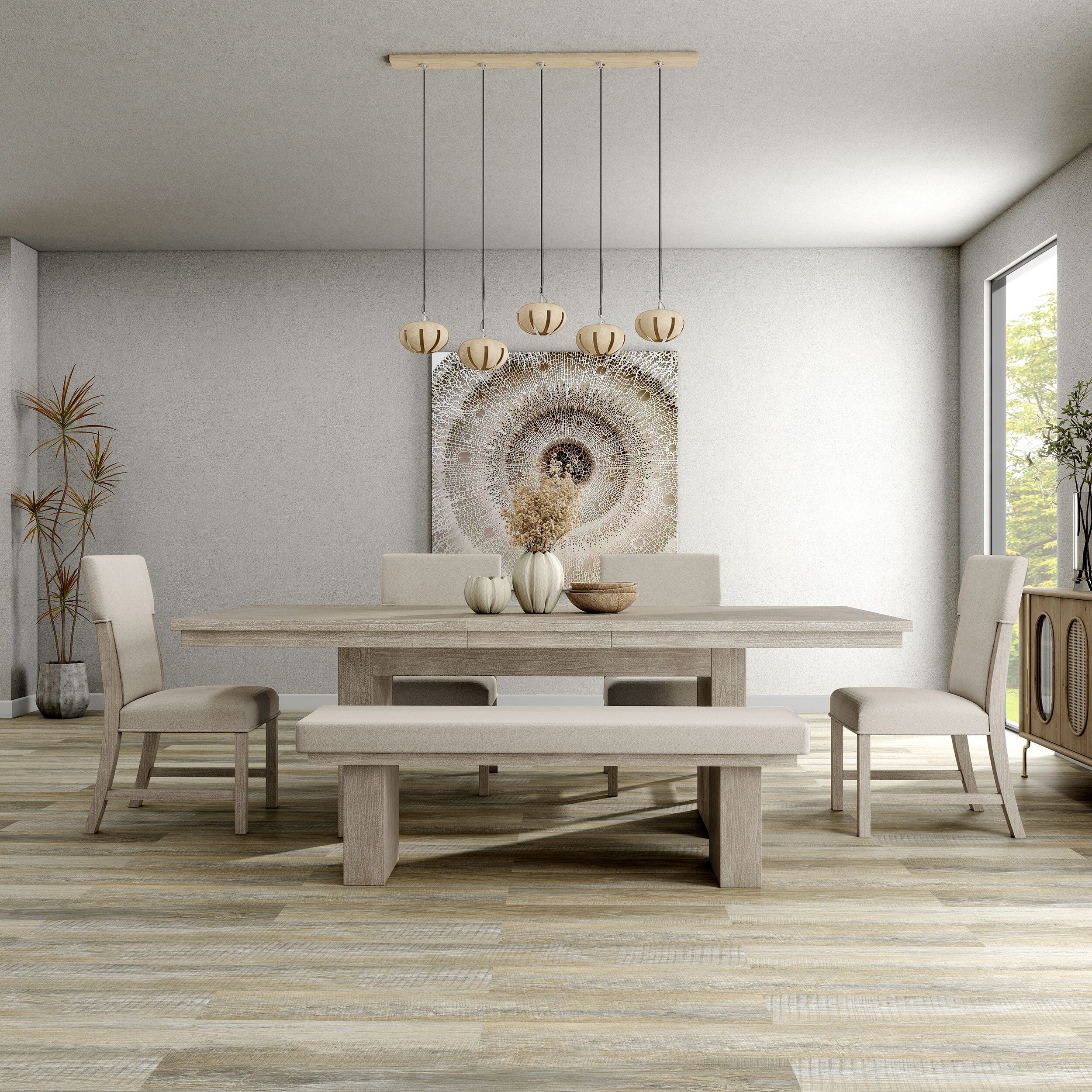 Furniture of America IDFN3410NTT6PBN Dining-Sets - View #6
